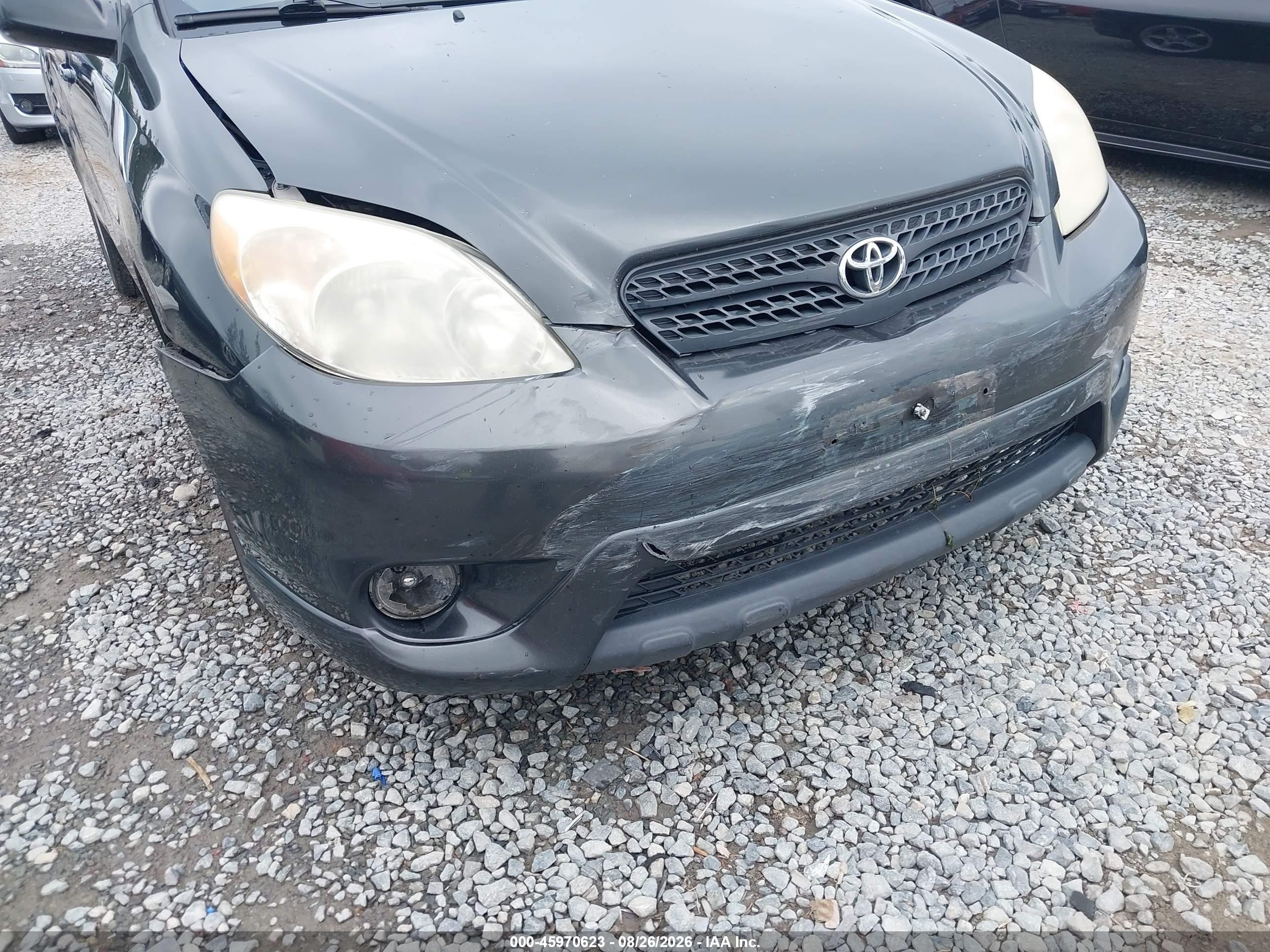 2005 Toyota Matrix Xr Gray vin: 2T1KR32EX5C400444
