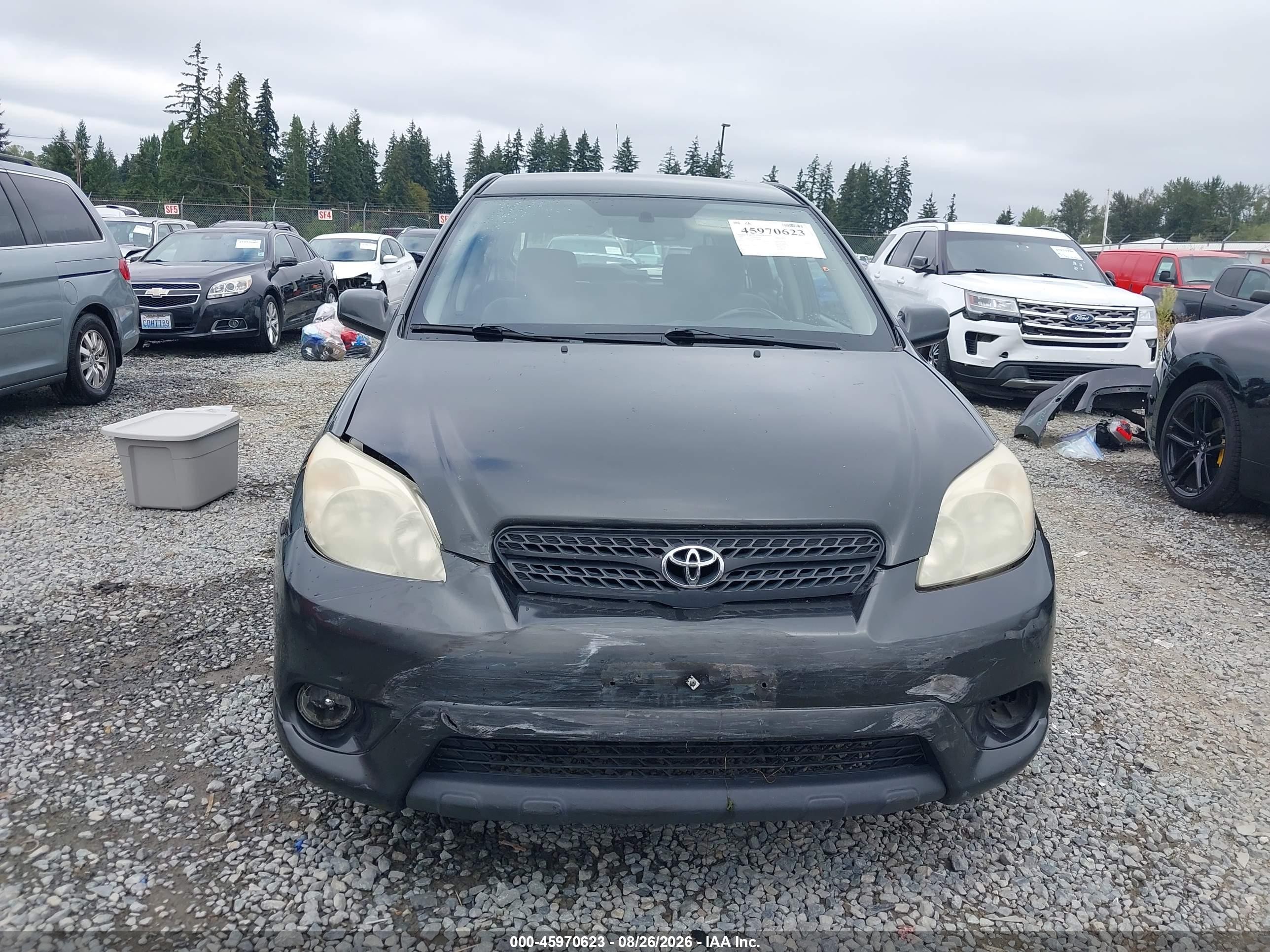 2005 Toyota Matrix Xr Gray vin: 2T1KR32EX5C400444