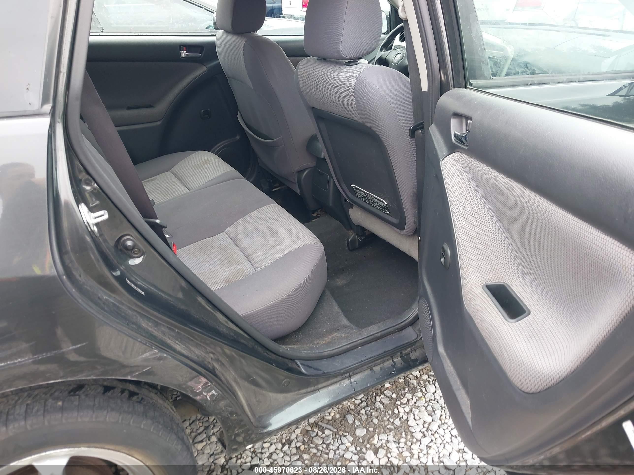 2005 Toyota Matrix Xr Gray vin: 2T1KR32EX5C400444
