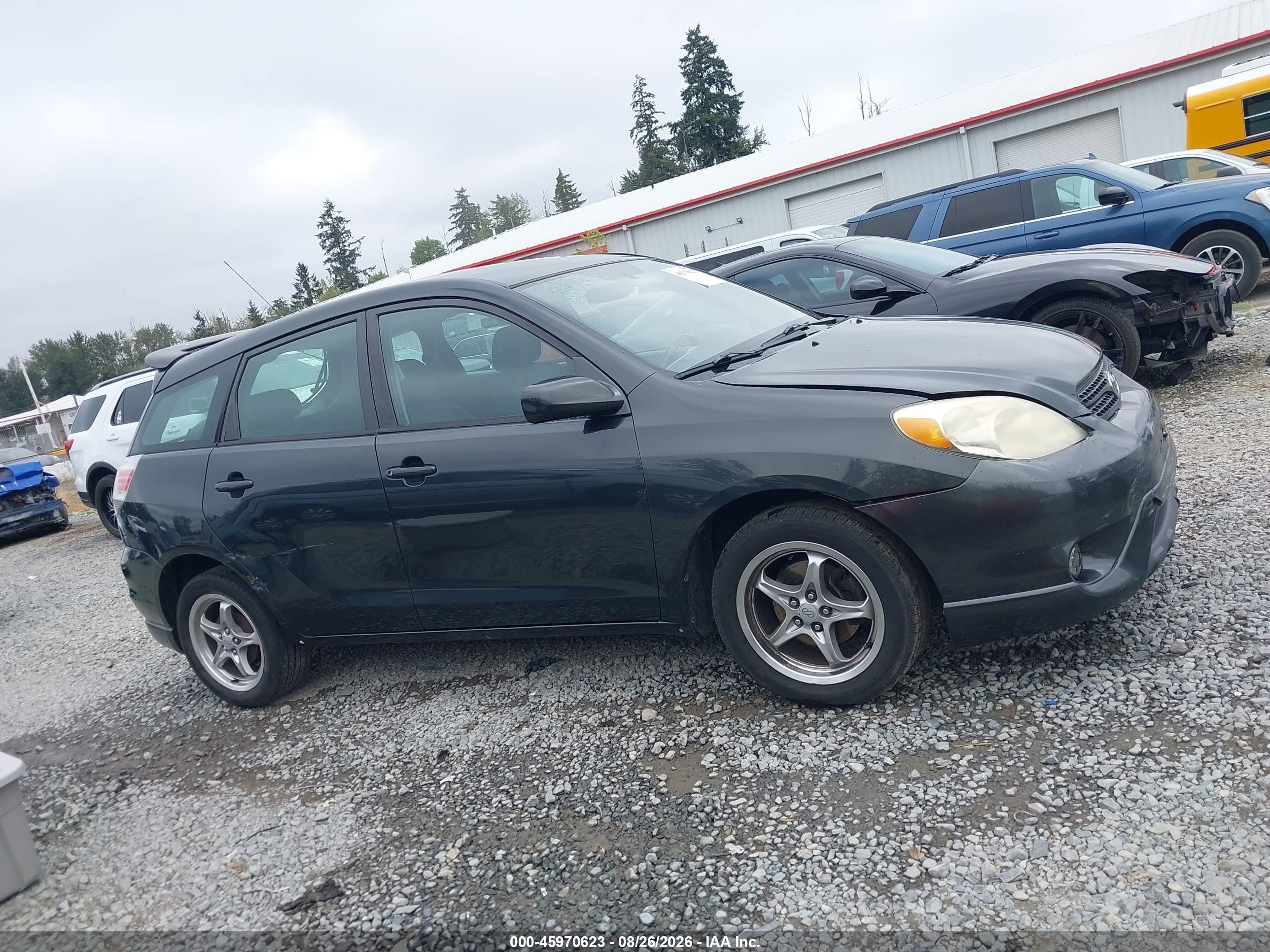2005 Toyota Matrix Xr Gray vin: 2T1KR32EX5C400444