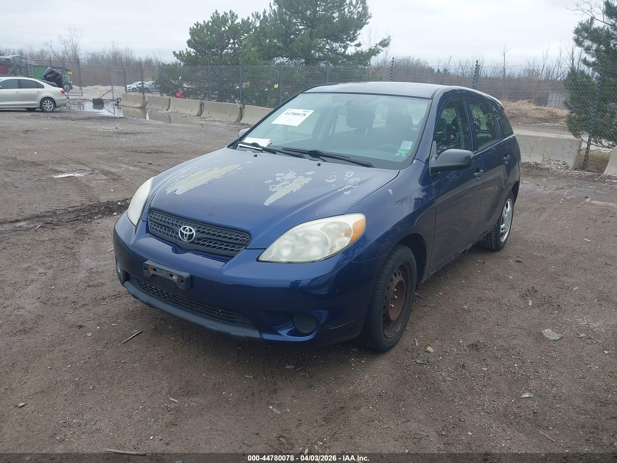 2005 Toyota Matrix   Blue vin: 2T1KR32EX5C476701