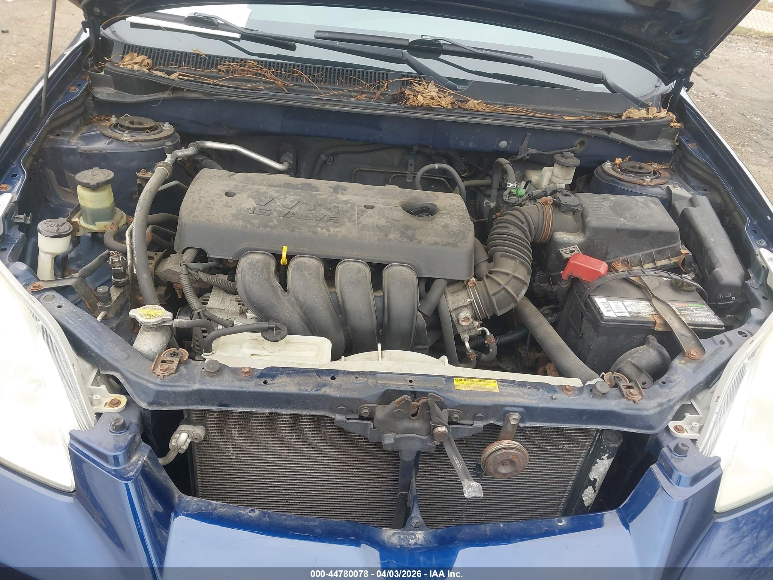 2005 Toyota Matrix   Blue vin: 2T1KR32EX5C476701