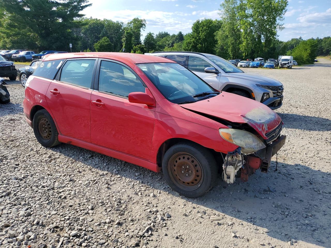 2005 Toyota Matrix Xr Красный vin: 2T1KR32EX5C494664