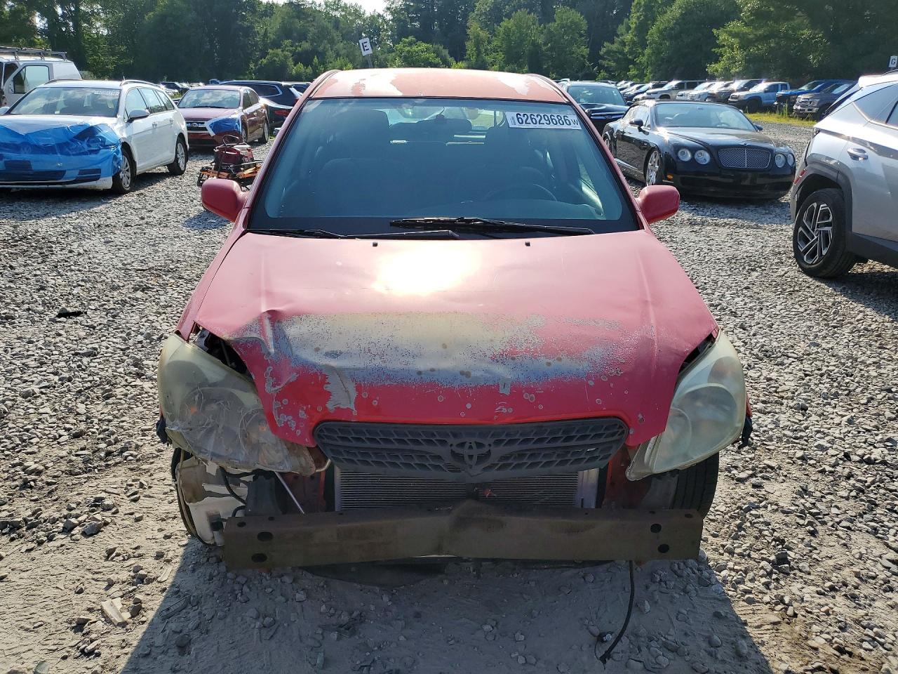 2005 Toyota Matrix Xr Красный vin: 2T1KR32EX5C494664