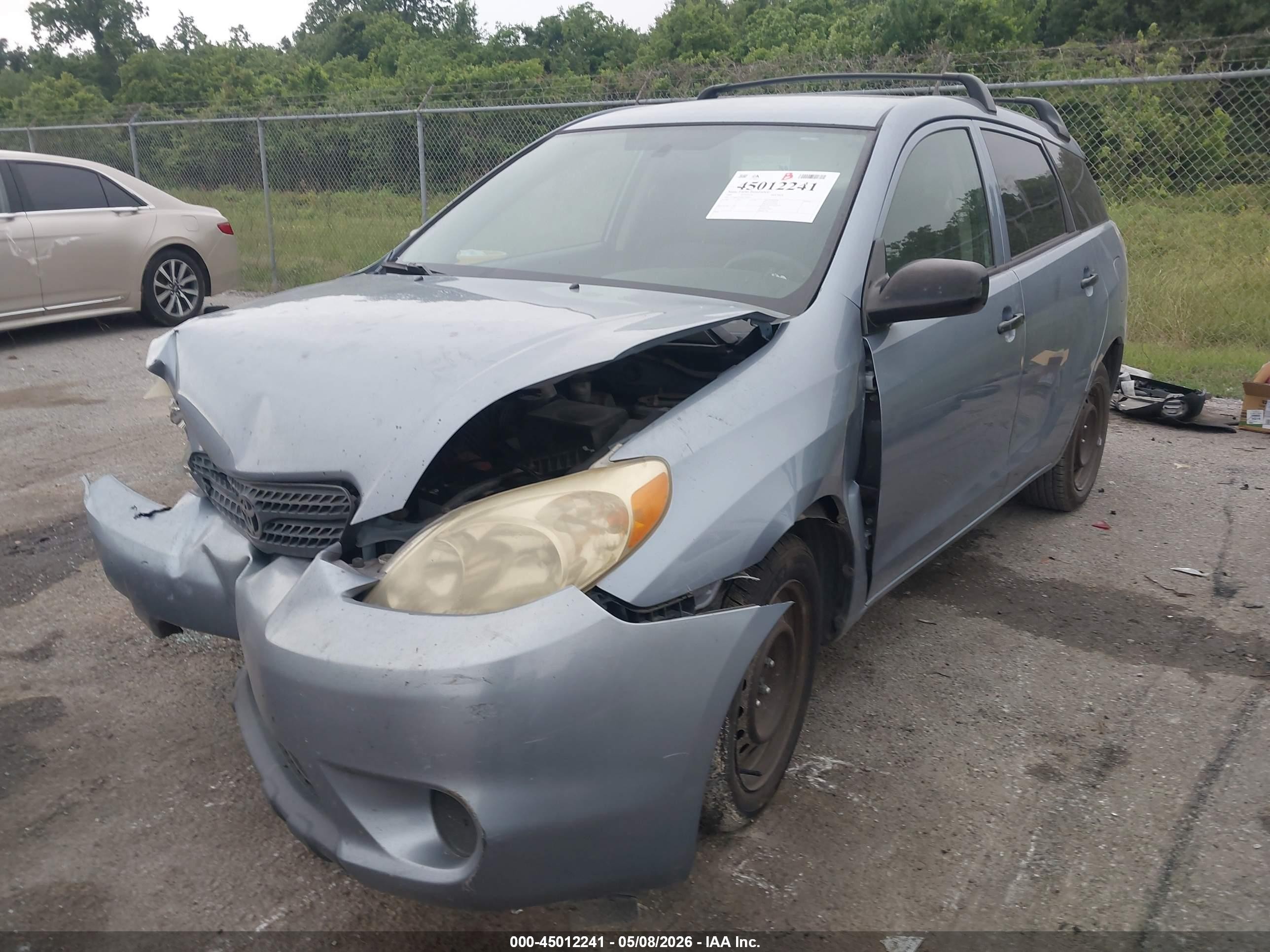 2006 Toyota Matrix Синий vin: 2T1KR32EX6C562897