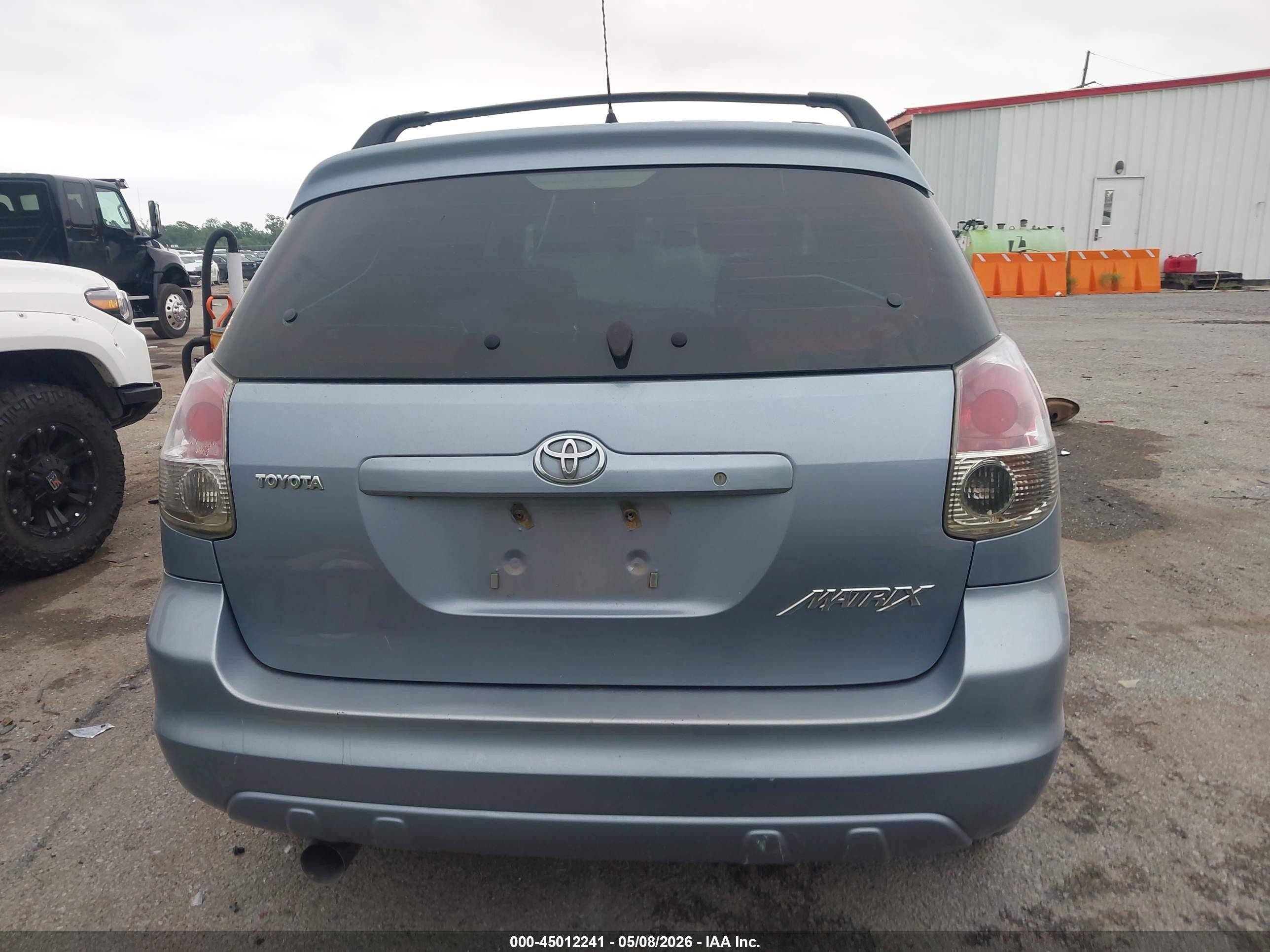 2006 Toyota Matrix Синий vin: 2T1KR32EX6C562897