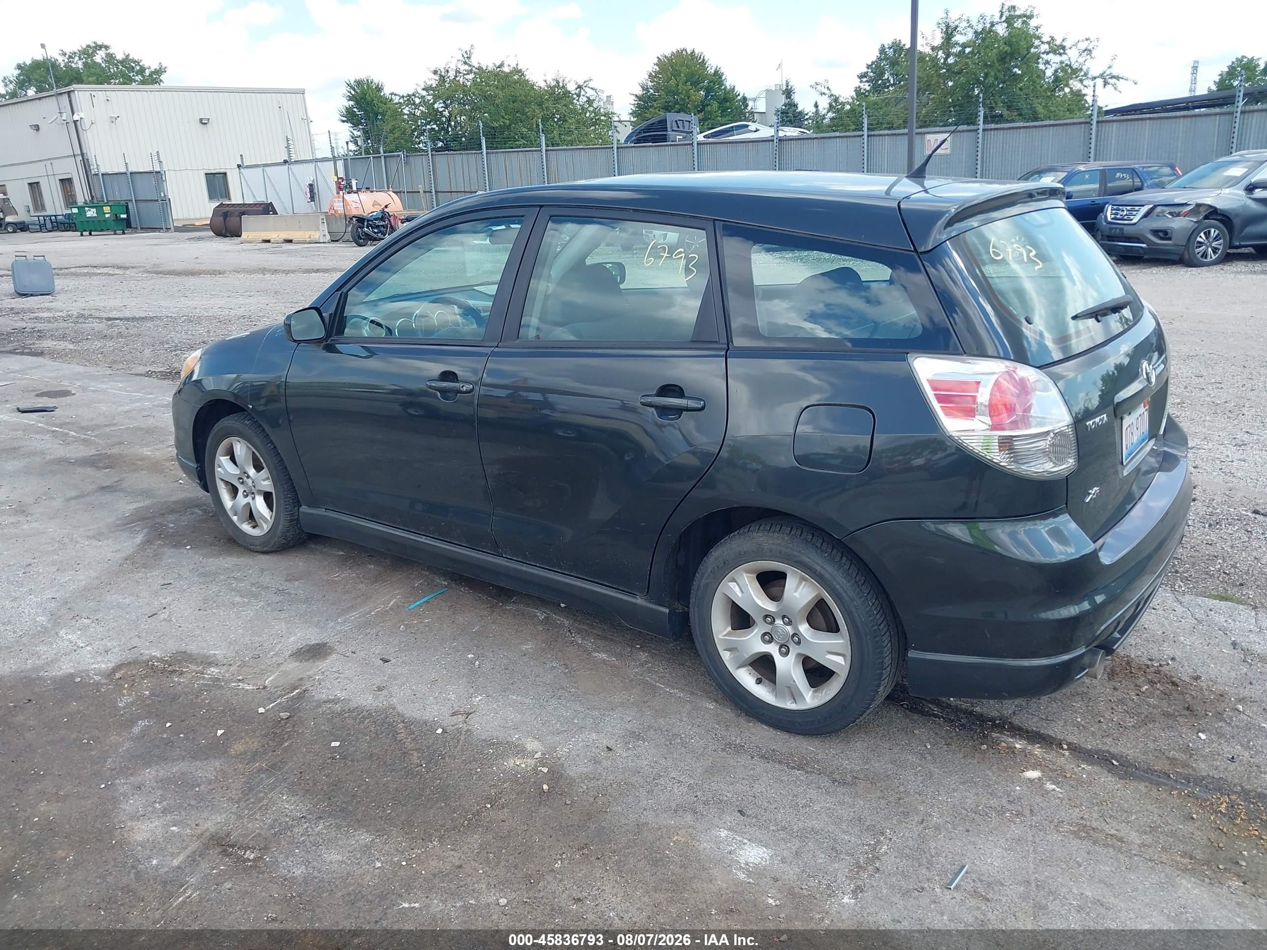 2006 Toyota Matrix Xr Gray vin: 2T1KR32EX6C593650