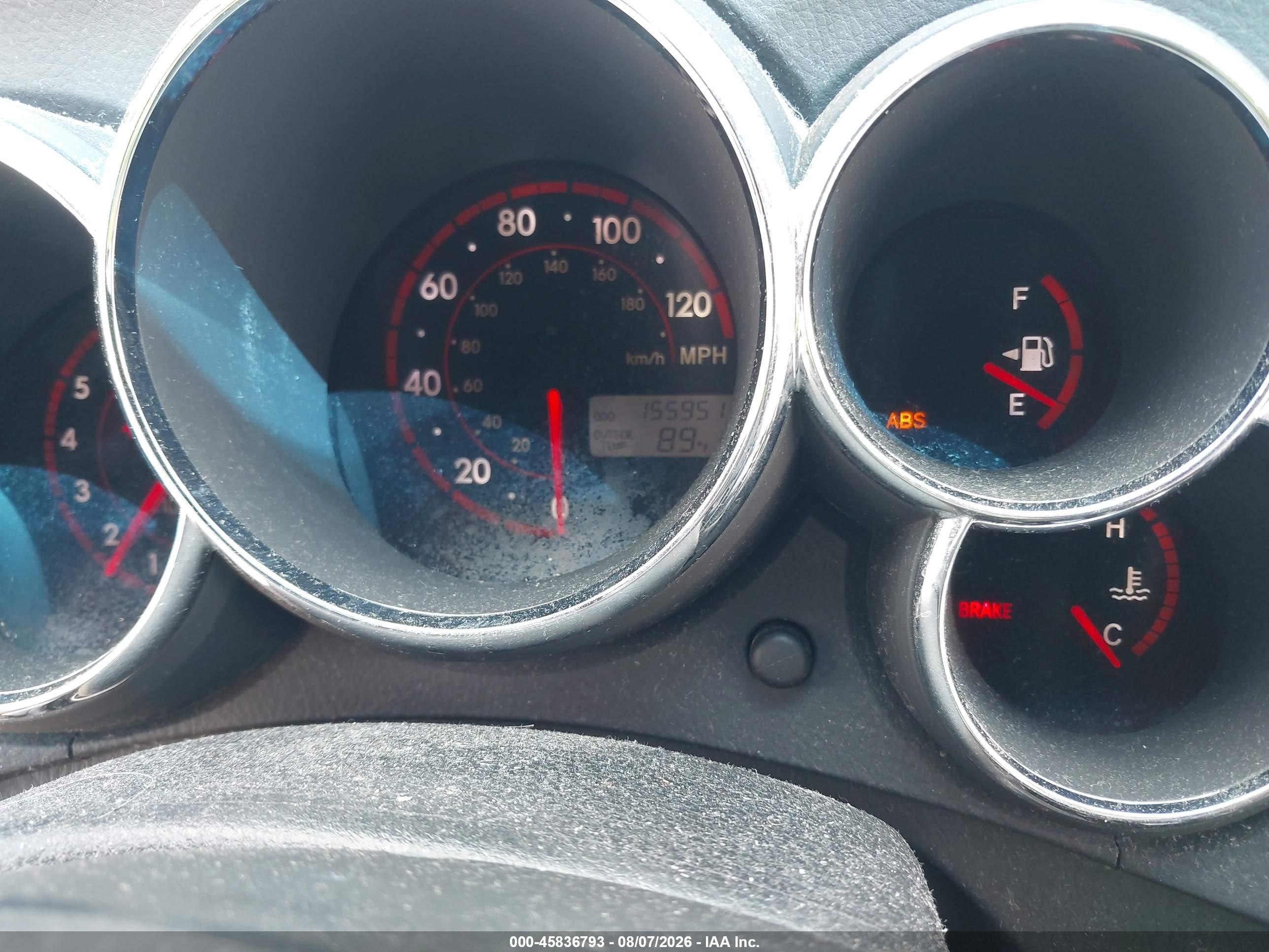 2006 Toyota Matrix Xr Gray vin: 2T1KR32EX6C593650