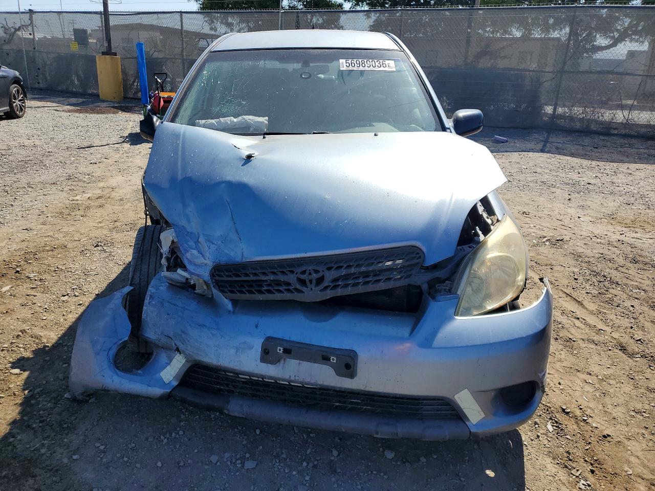 2006 Toyota Corolla Matrix Xr Blue vin: 2T1KR32EX6C593714