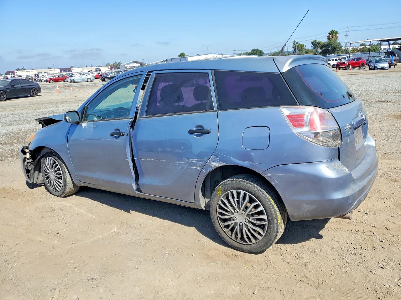 2006 Toyota Corolla Matrix Xr Blue vin: 2T1KR32EX6C593714