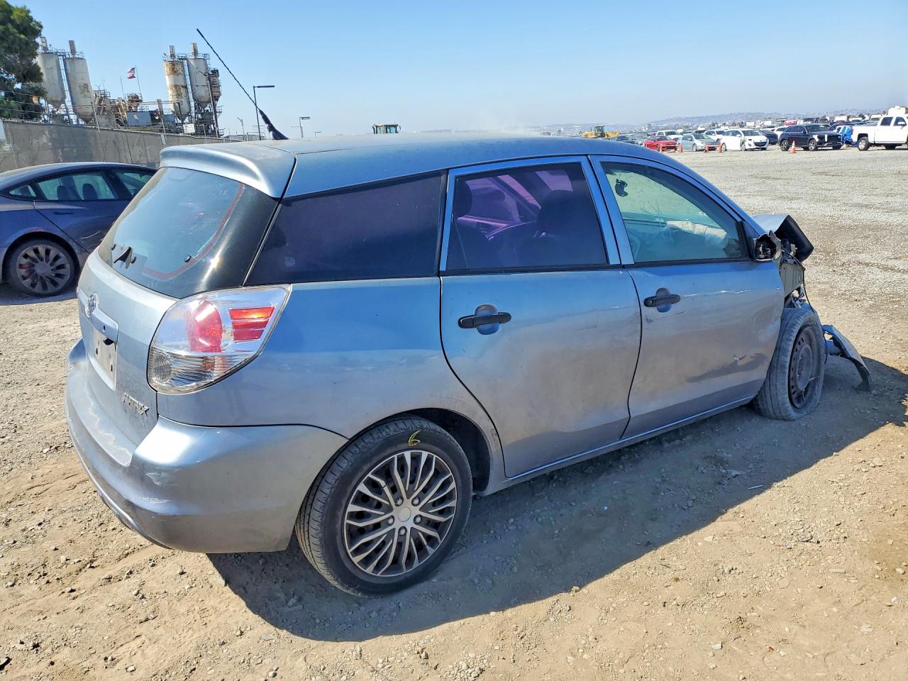 2006 Toyota Corolla Matrix Xr Blue vin: 2T1KR32EX6C593714