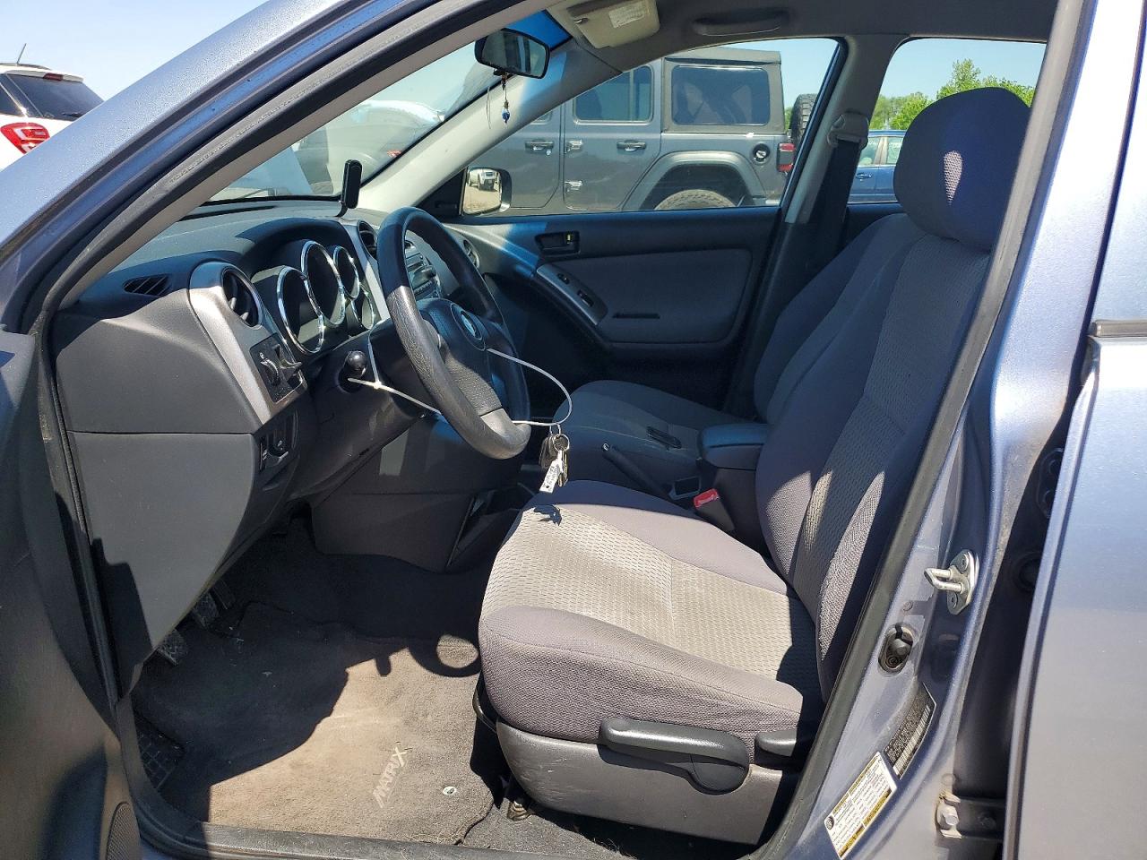 2006 Toyota Corolla Matrix Xr Blue vin: 2T1KR32EX6C601097