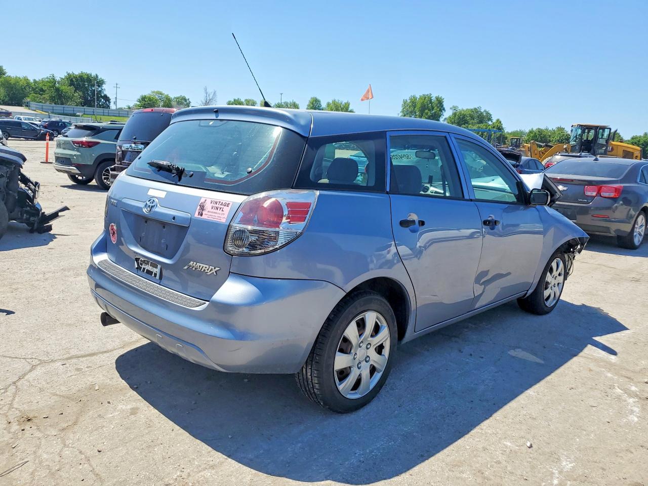 2006 Toyota Corolla Matrix Xr Blue vin: 2T1KR32EX6C601097