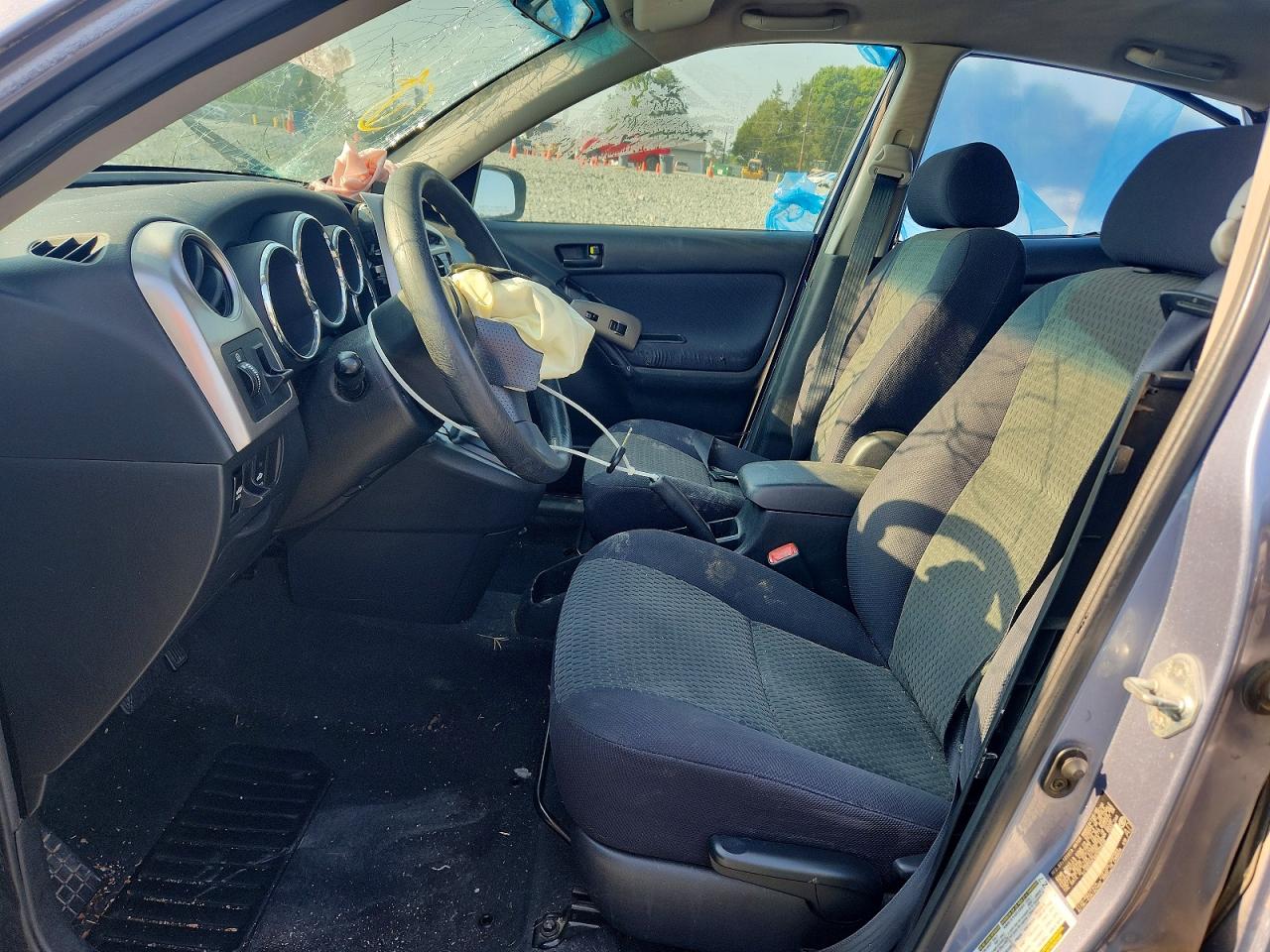 2006 Toyota Corolla Matrix Xr Silver vin: 2T1KR32EX6C605828
