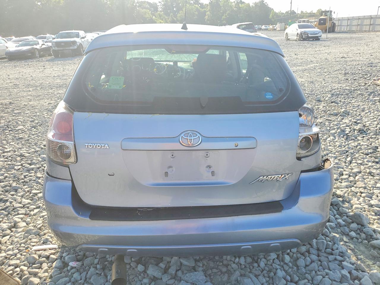 2006 Toyota Corolla Matrix Xr Silver vin: 2T1KR32EX6C605828