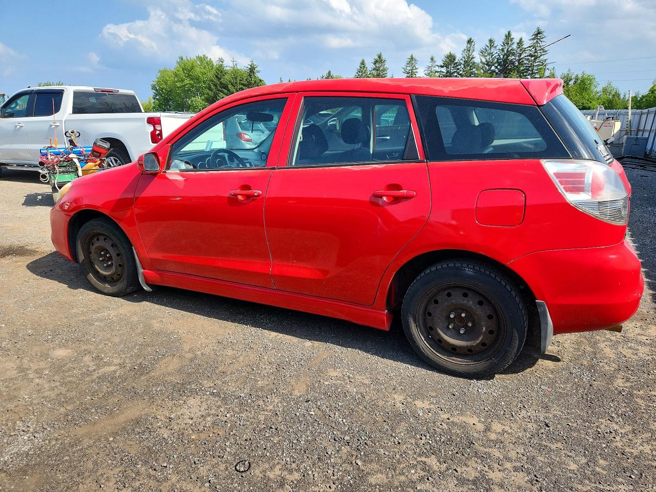 2007 Toyota Corolla Matrix Xr Red vin: 2T1KR32EX7C626261
