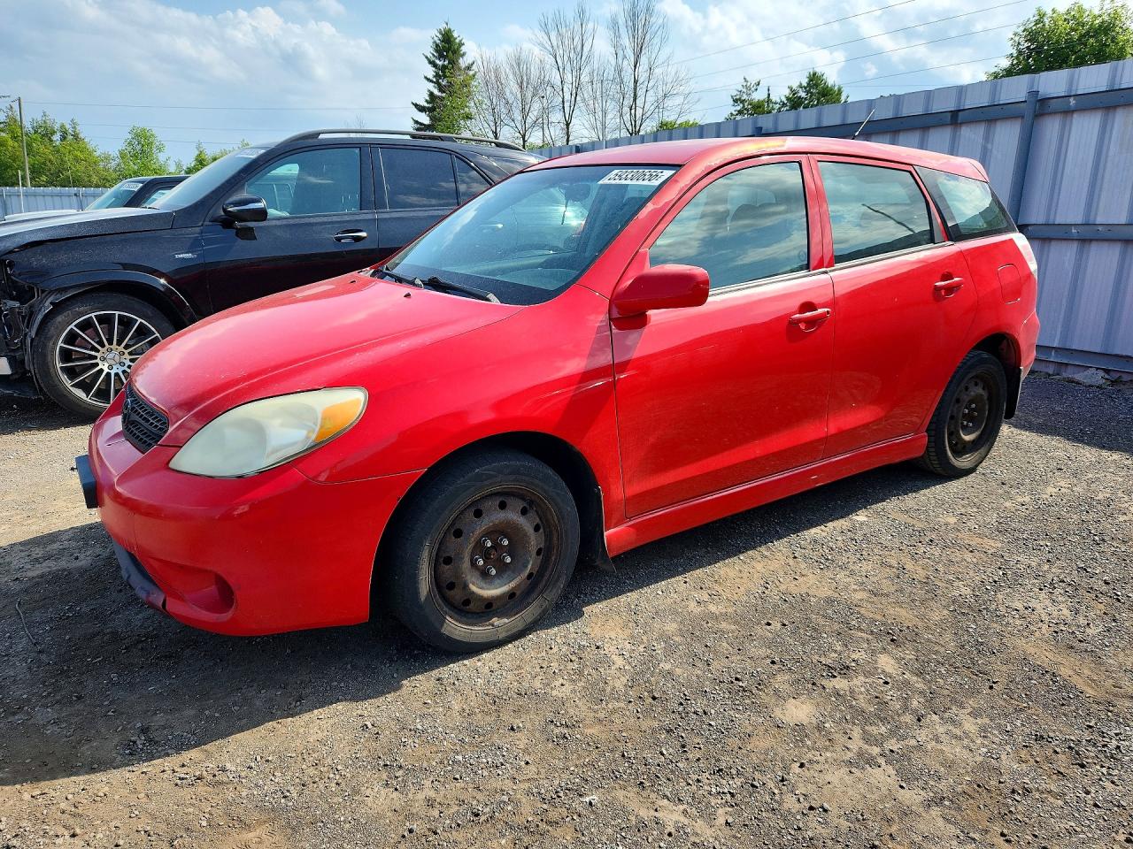 2007 Toyota Corolla Matrix Xr Red vin: 2T1KR32EX7C626261