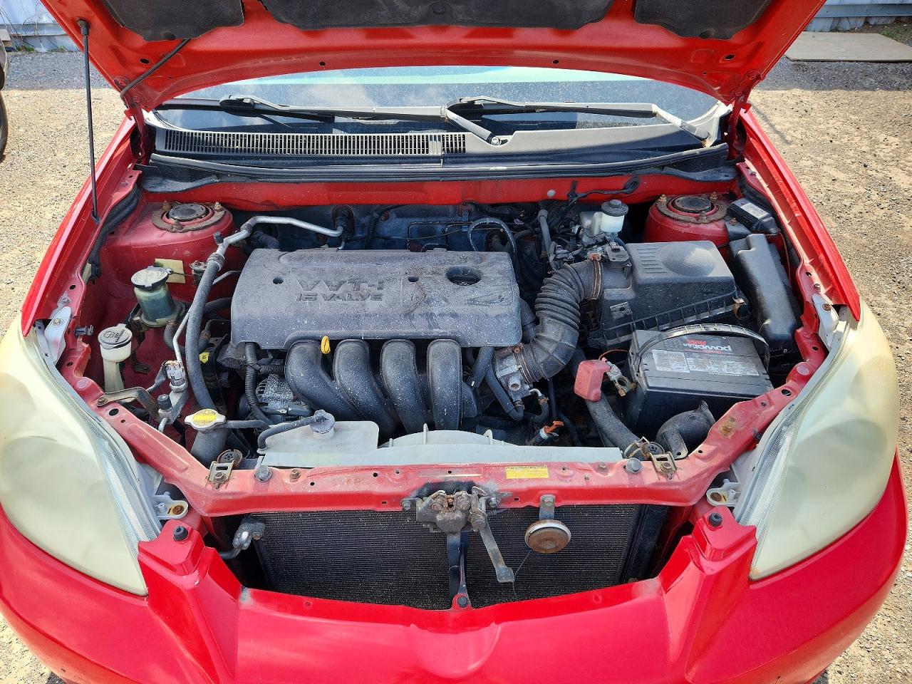 2007 Toyota Corolla Matrix Xr Red vin: 2T1KR32EX7C626261