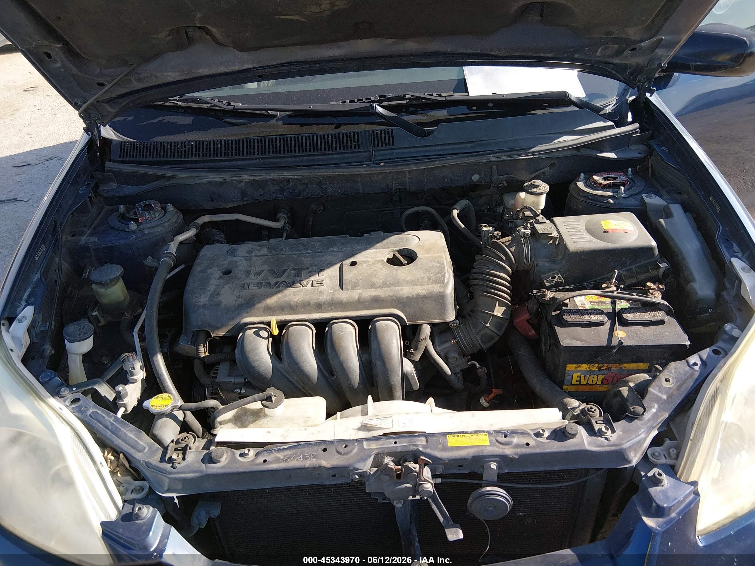 2007 Toyota Matrix   Blue vin: 2T1KR32EX7C632822