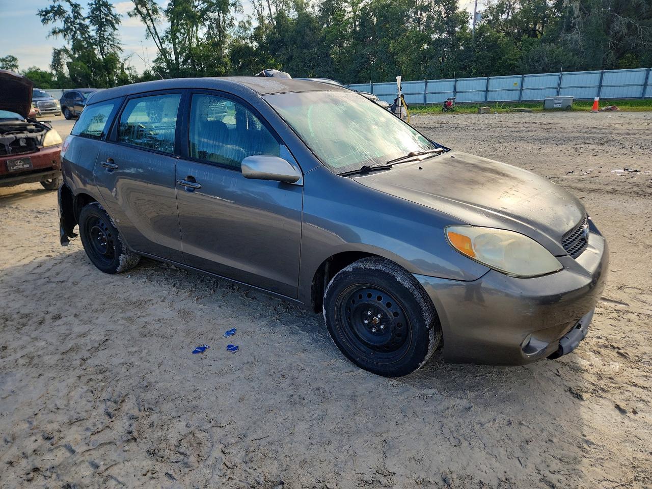2007 Toyota Matrix Xr Gray vin: 2T1KR32EX7C674987