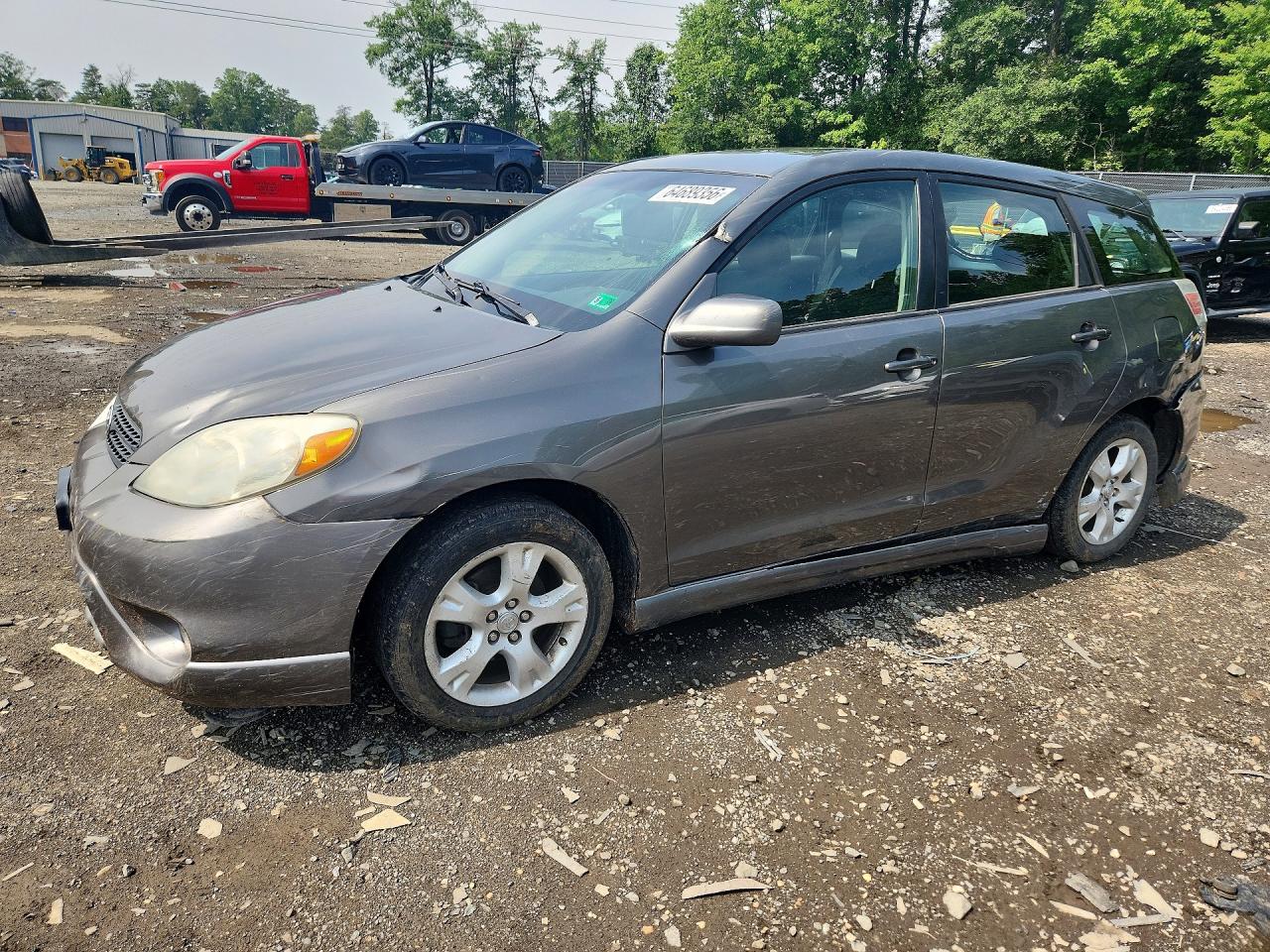 2007 Toyota Matrix Xr Gray vin: 2T1KR32EX7C678571