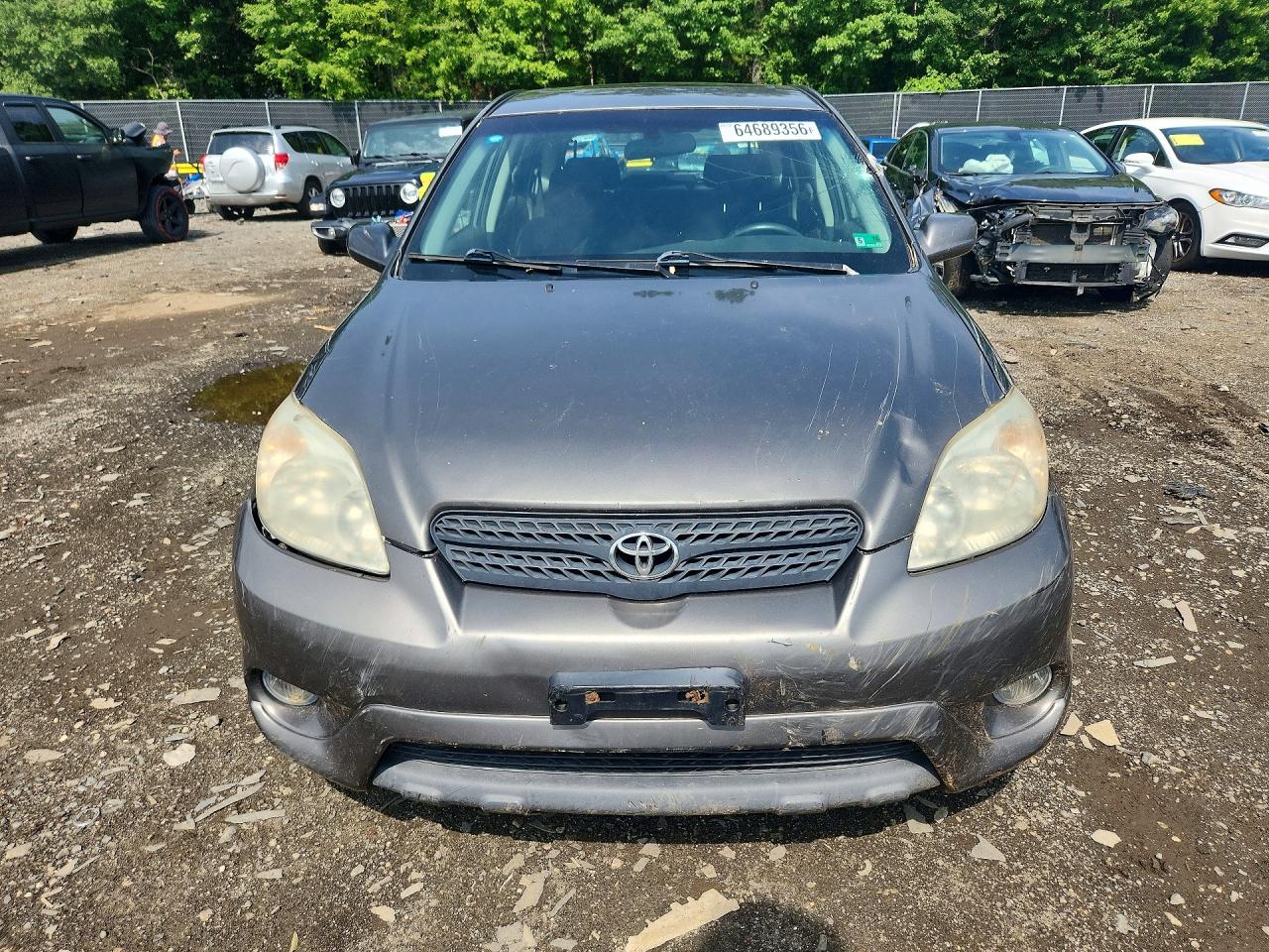 2007 Toyota Matrix Xr Gray vin: 2T1KR32EX7C678571