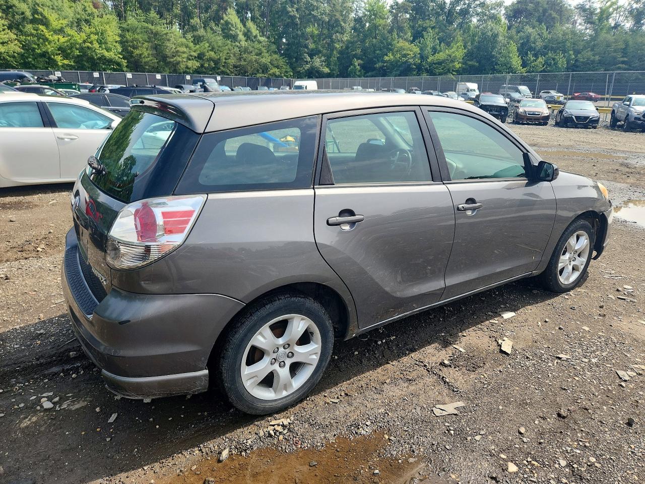 2007 Toyota Matrix Xr Gray vin: 2T1KR32EX7C678571