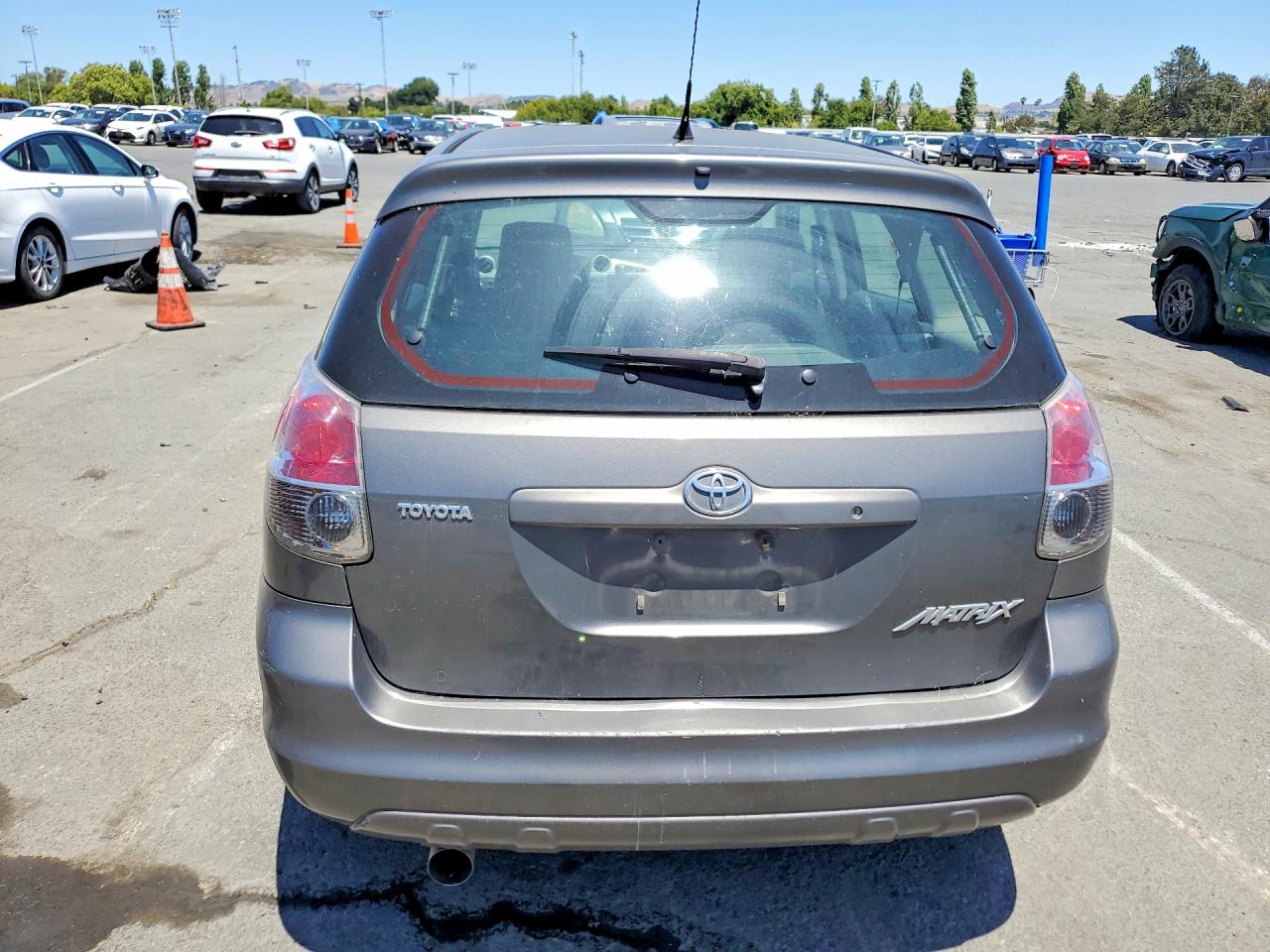 2007 Toyota Corolla Matrix Xr Charcoal vin: 2T1KR32EX7C683012