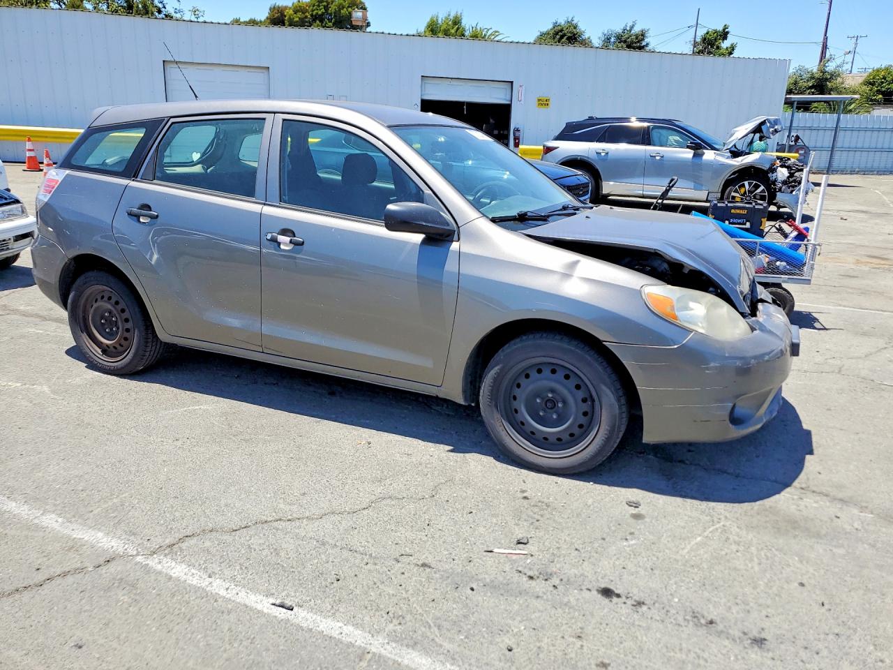 2007 Toyota Corolla Matrix Xr Charcoal vin: 2T1KR32EX7C683012