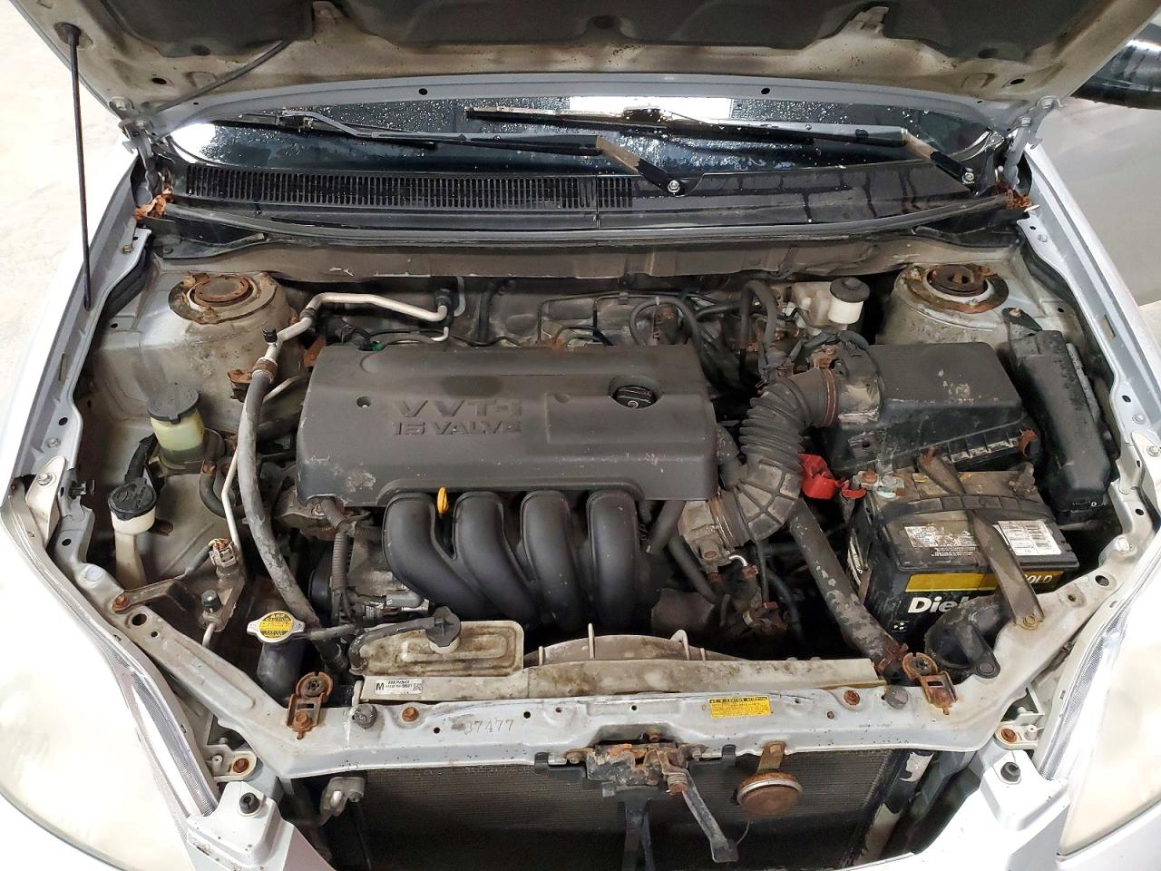 2007 Toyota Corolla Matrix Xr Silver vin: 2T1KR32EX7C683219