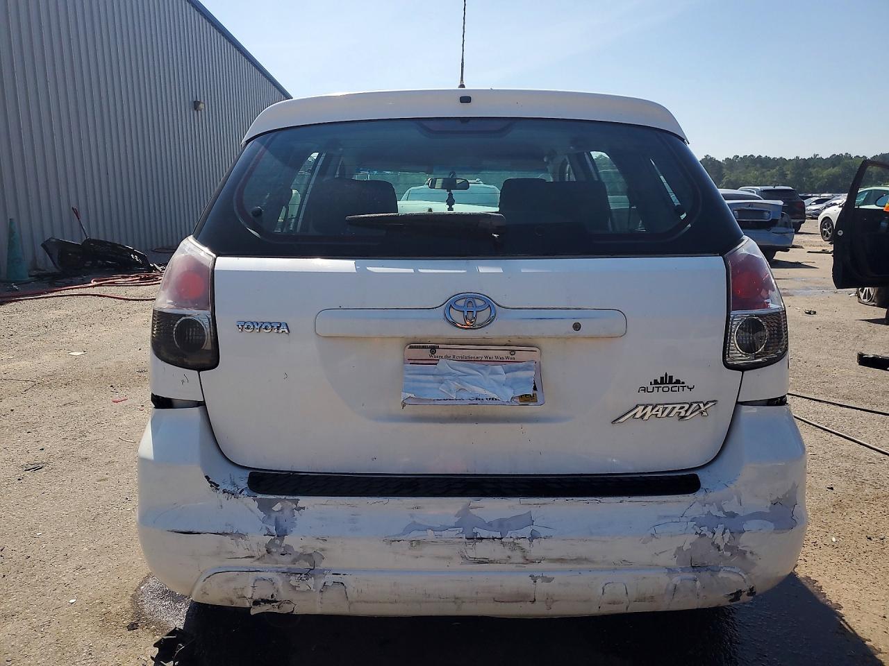 2007 Toyota Corolla Matrix Xr Белый vin: 2T1KR32EX7C685200