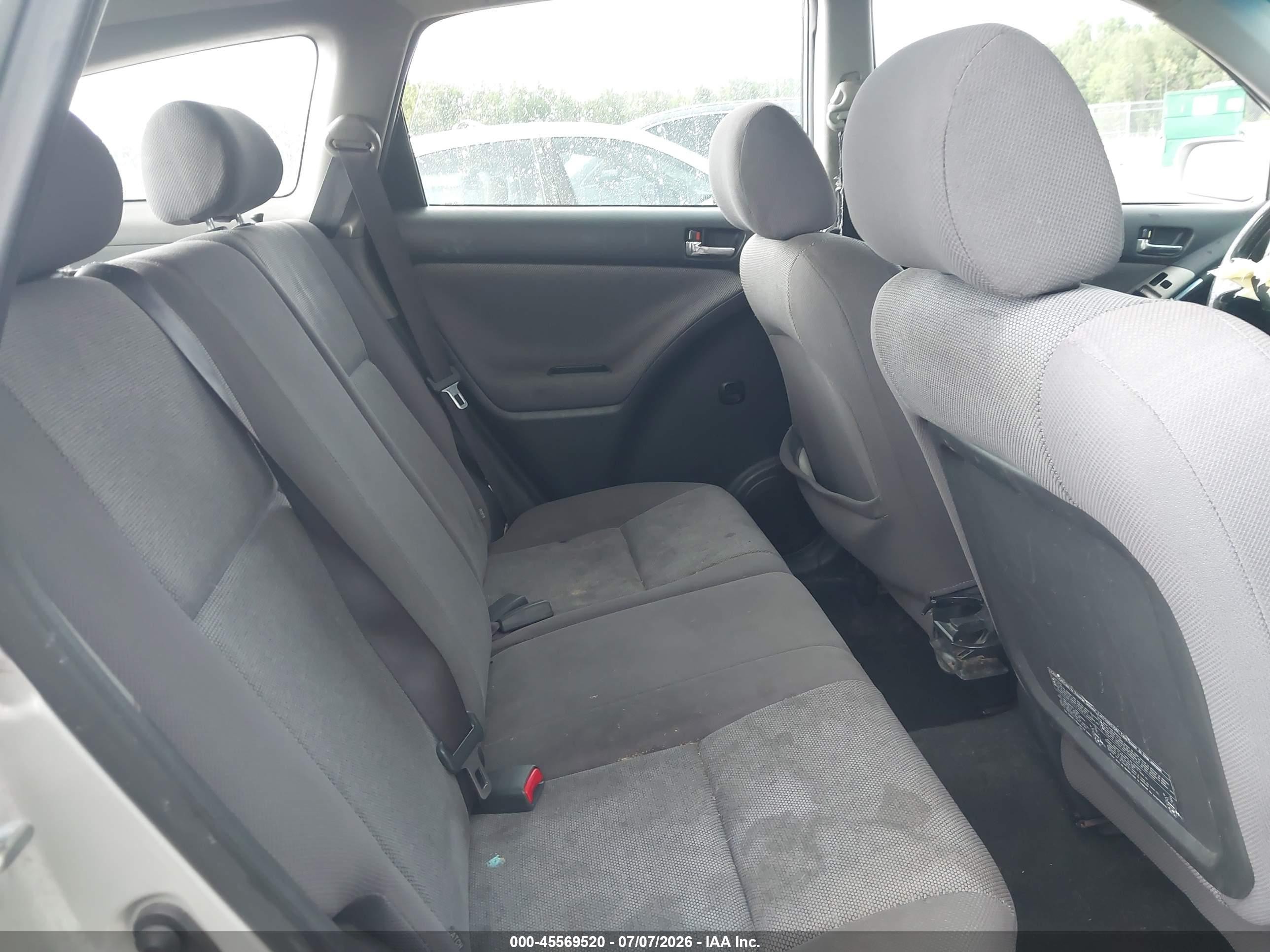 2003 Toyota Matrix Xr Silver vin: 2T1KR38E03C110752