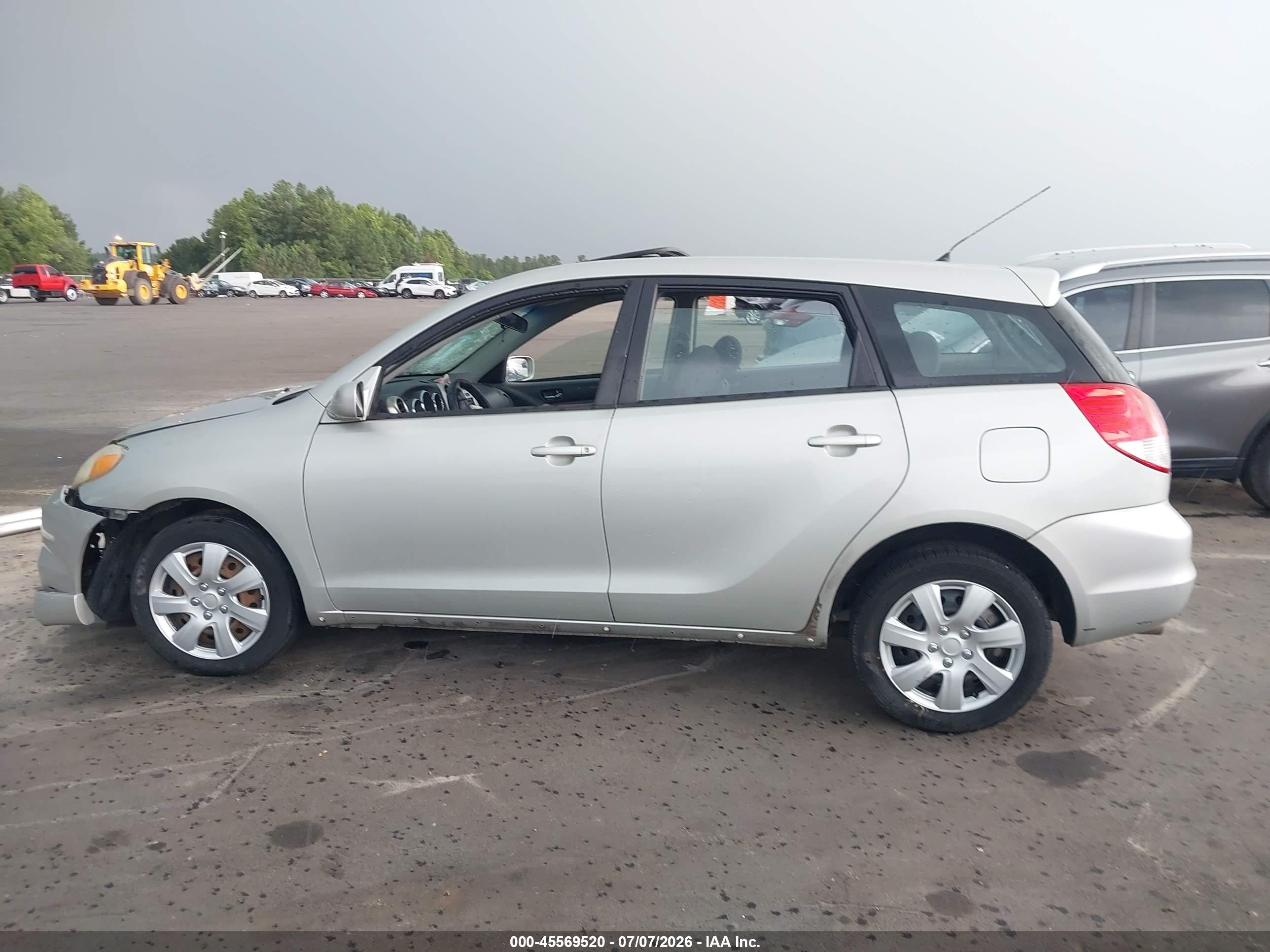 2003 Toyota Matrix Xr Silver vin: 2T1KR38E03C110752