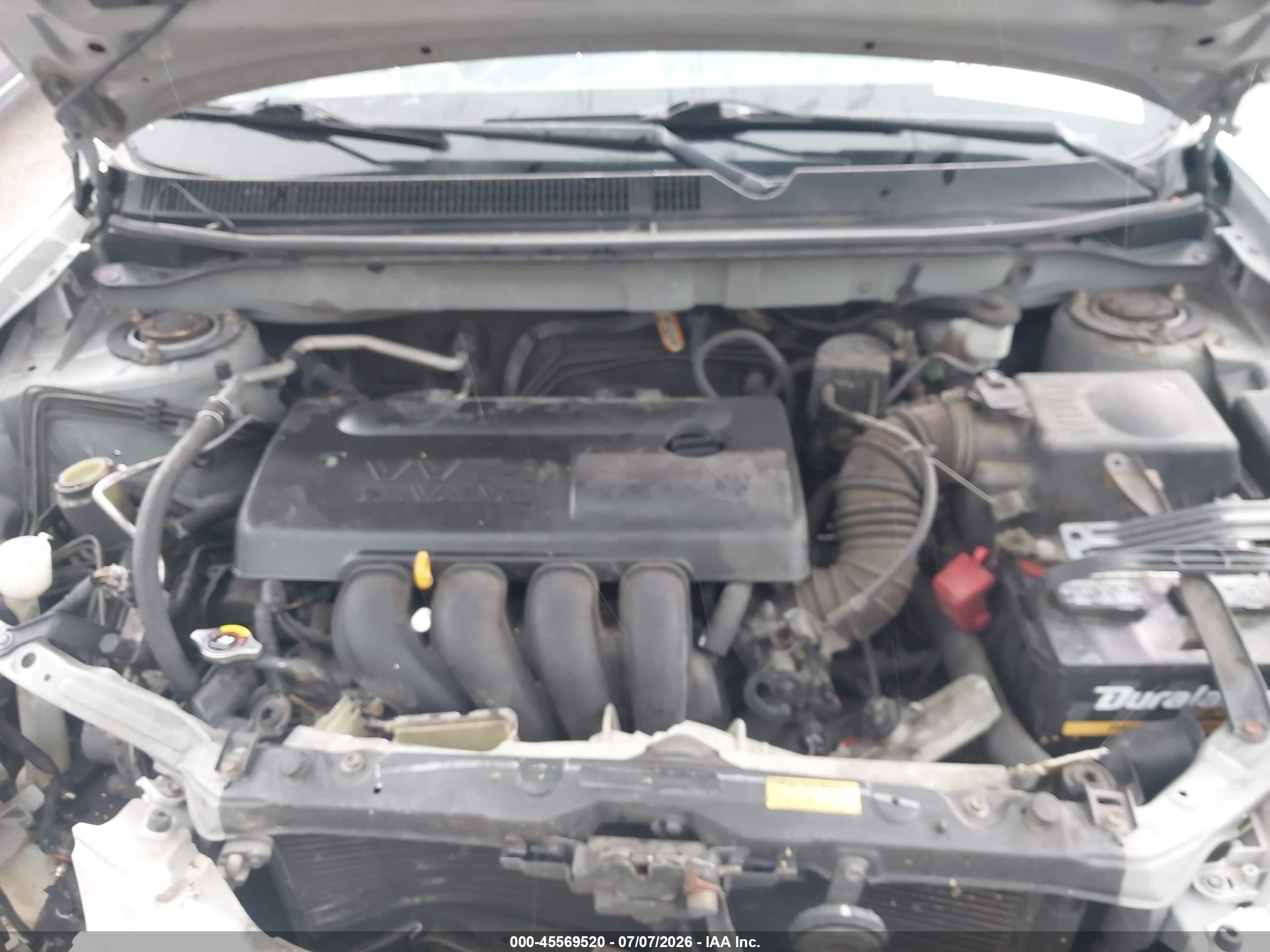 2003 Toyota Matrix Xr Silver vin: 2T1KR38E03C110752