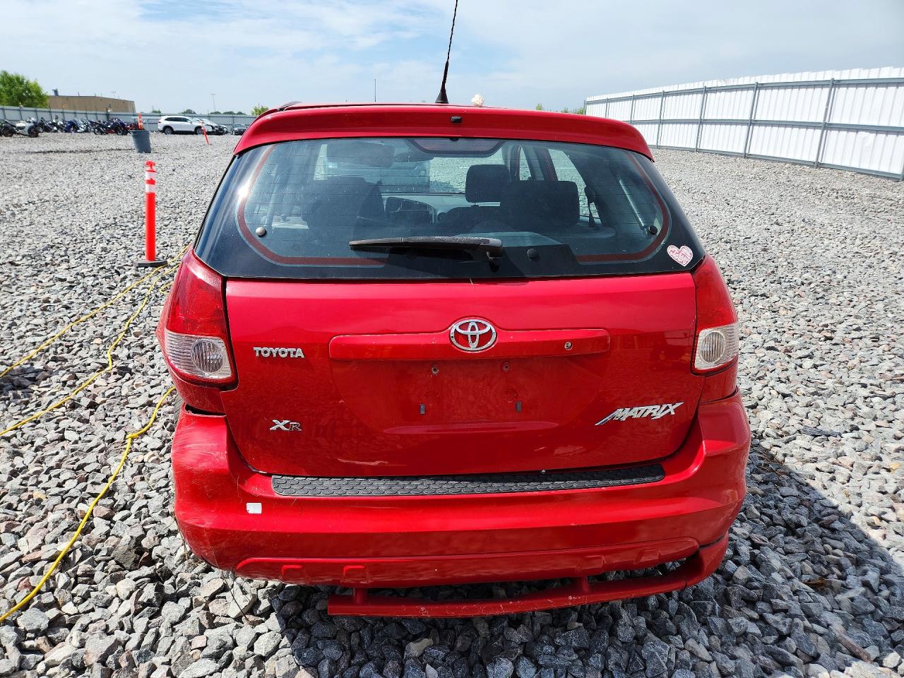 2004 Toyota Matrix Xr Red vin: 2T1KR38E34C288835