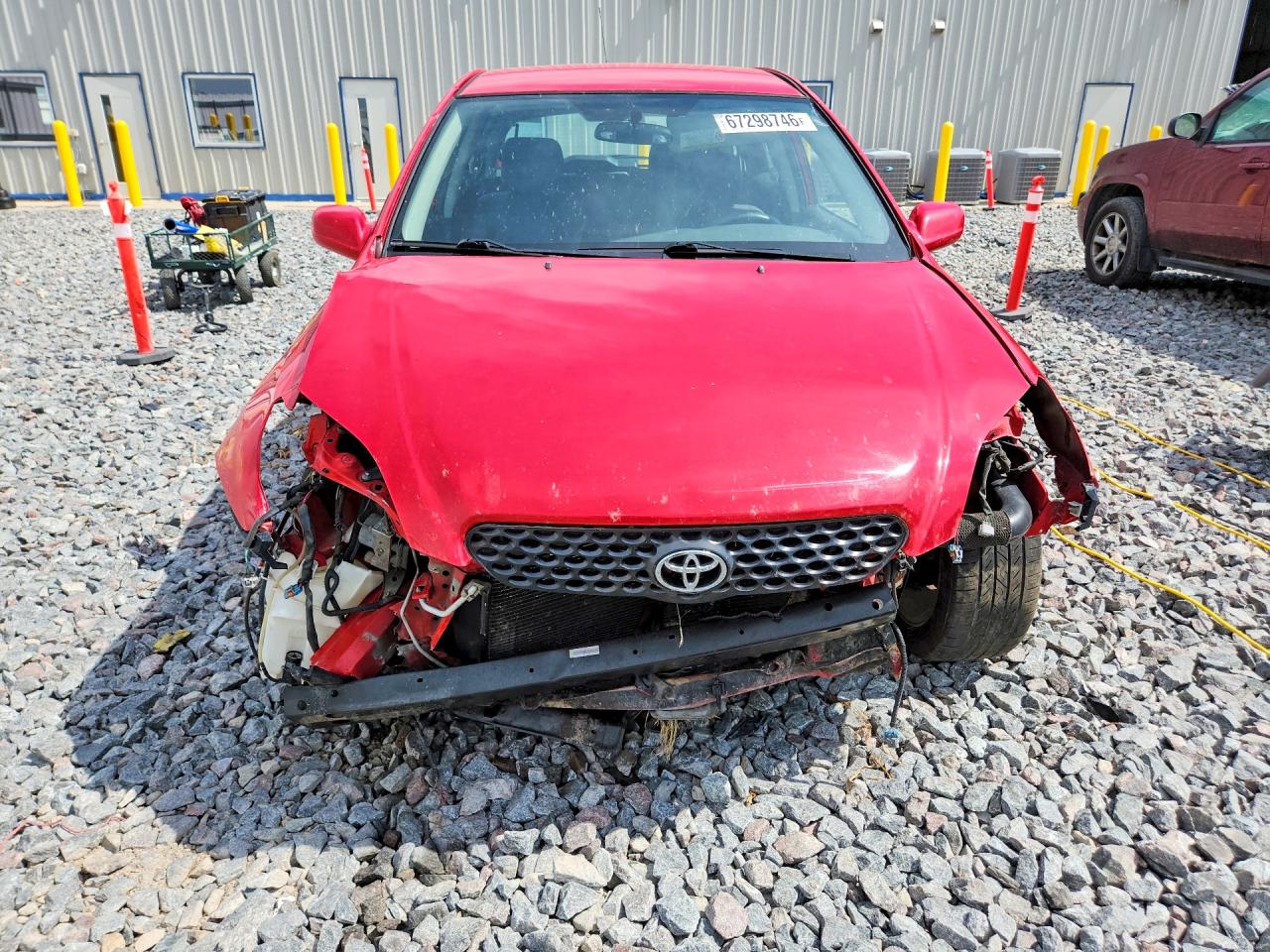 2004 Toyota Matrix Xr Red vin: 2T1KR38E34C288835