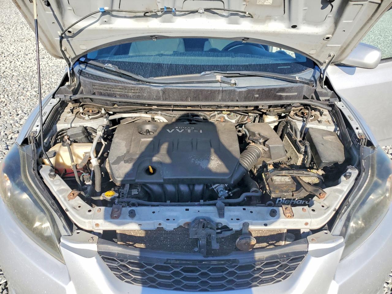 2009 Toyota Matrix Base Silver vin: 2T1KU40E09C007775