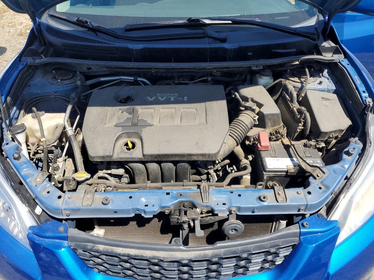 2009 Toyota Matrix Base Blue vin: 2T1KU40E09C013043
