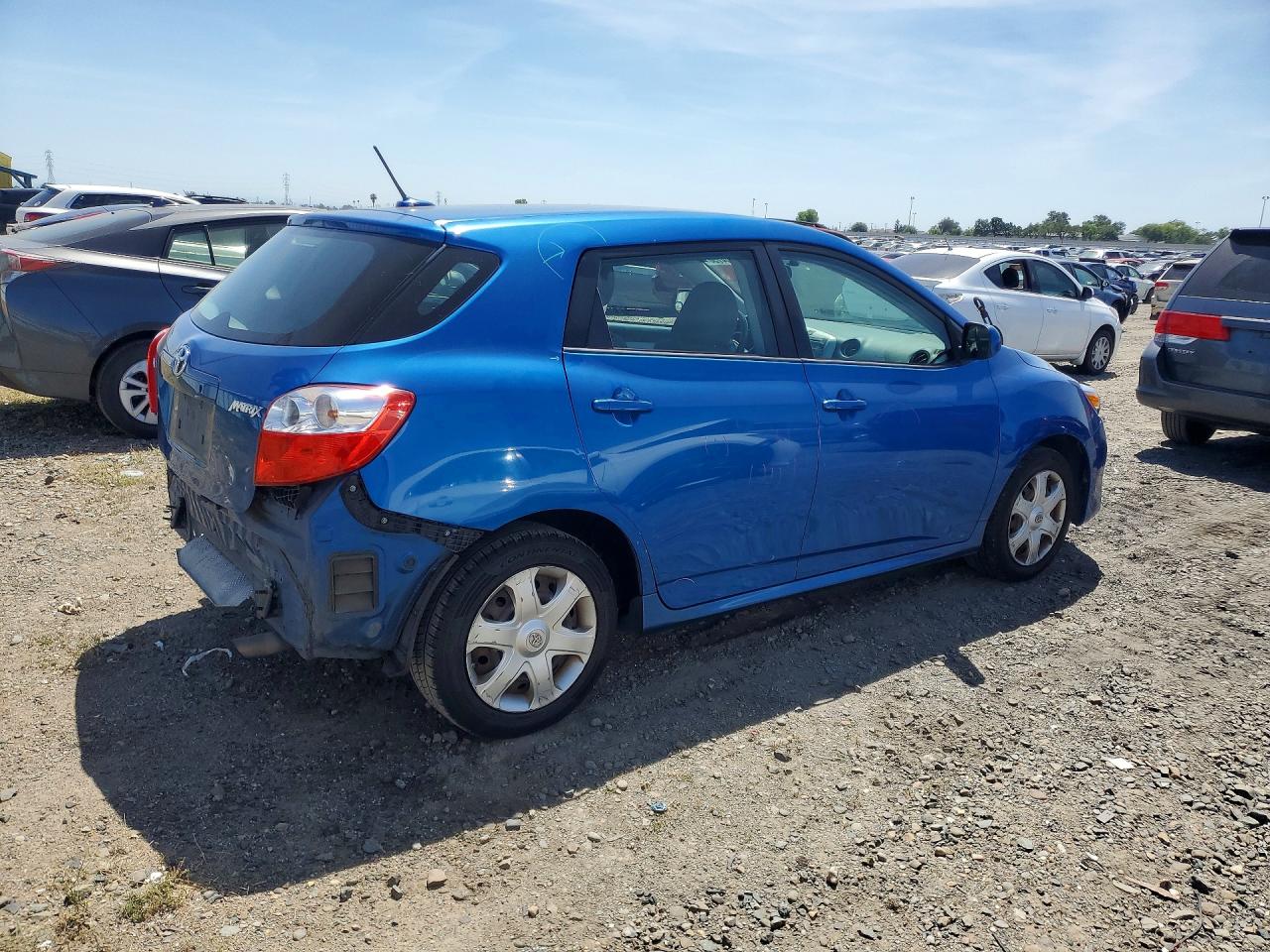 2009 Toyota Matrix Base Blue vin: 2T1KU40E09C013043