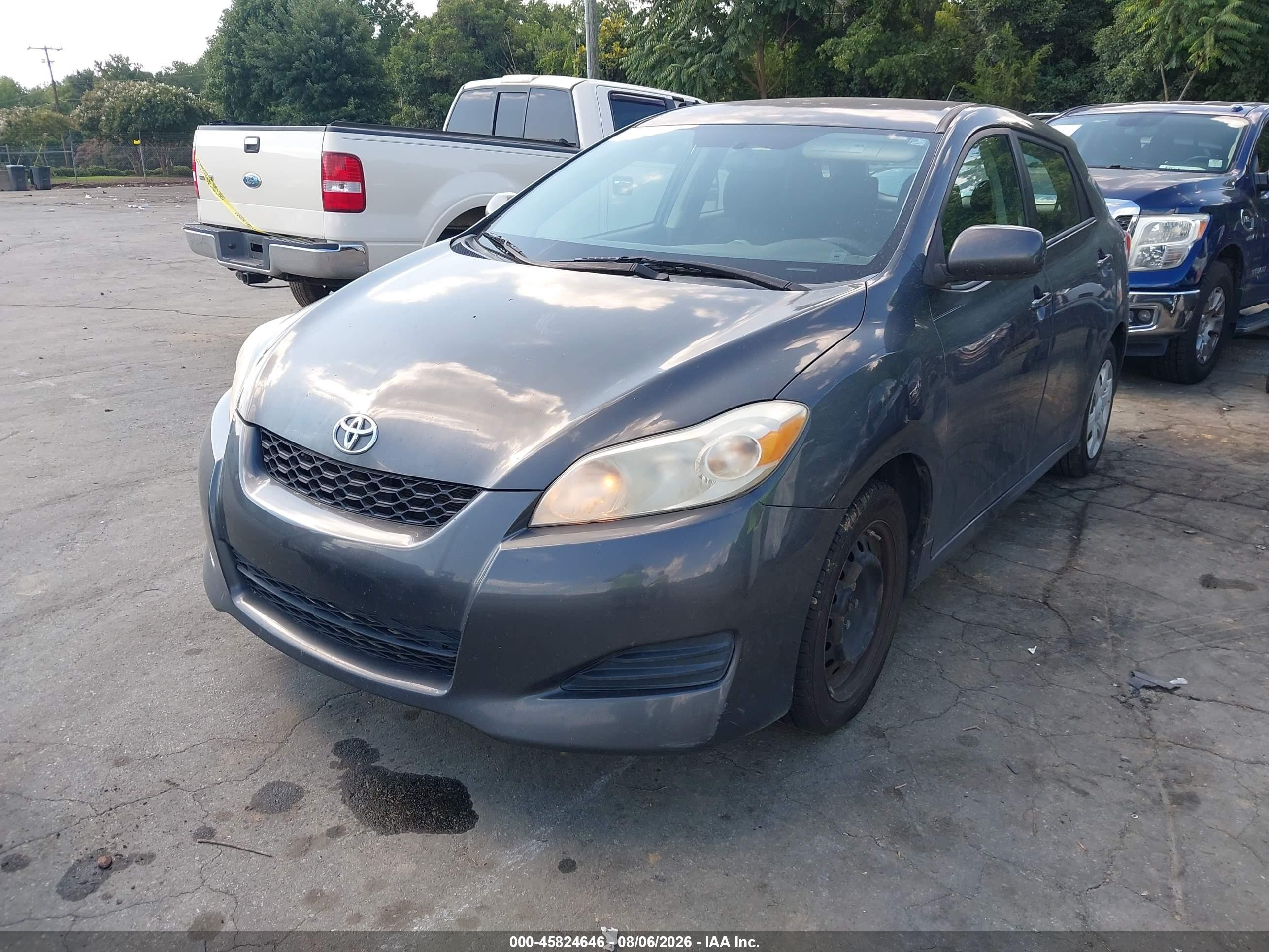 2009 Toyota Matrix   Серый vin: 2T1KU40E09C029727