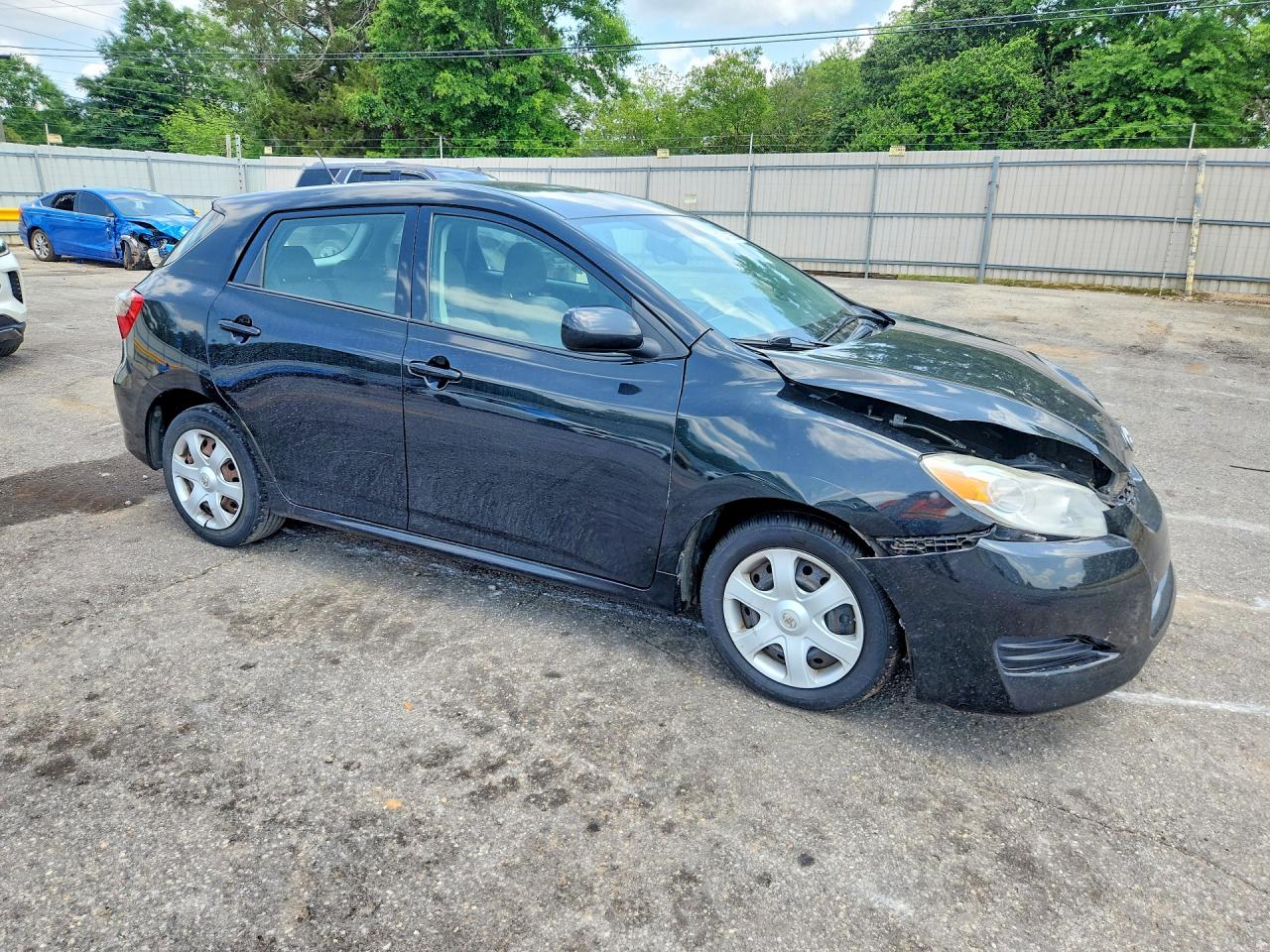 2009 Toyota Matrix Base Black vin: 2T1KU40E09C094173