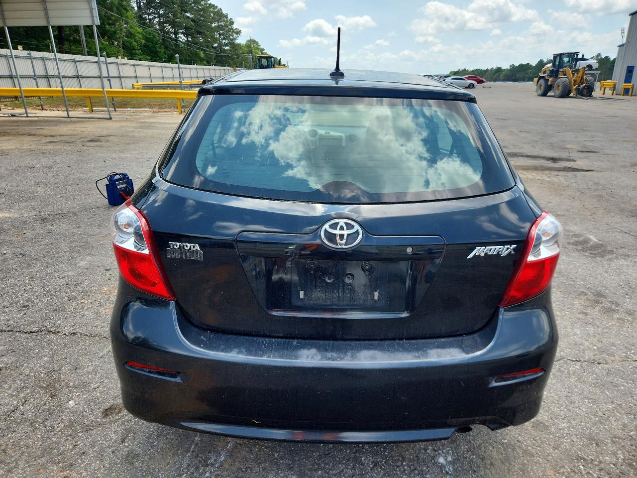 2009 Toyota Matrix Base Black vin: 2T1KU40E09C094173