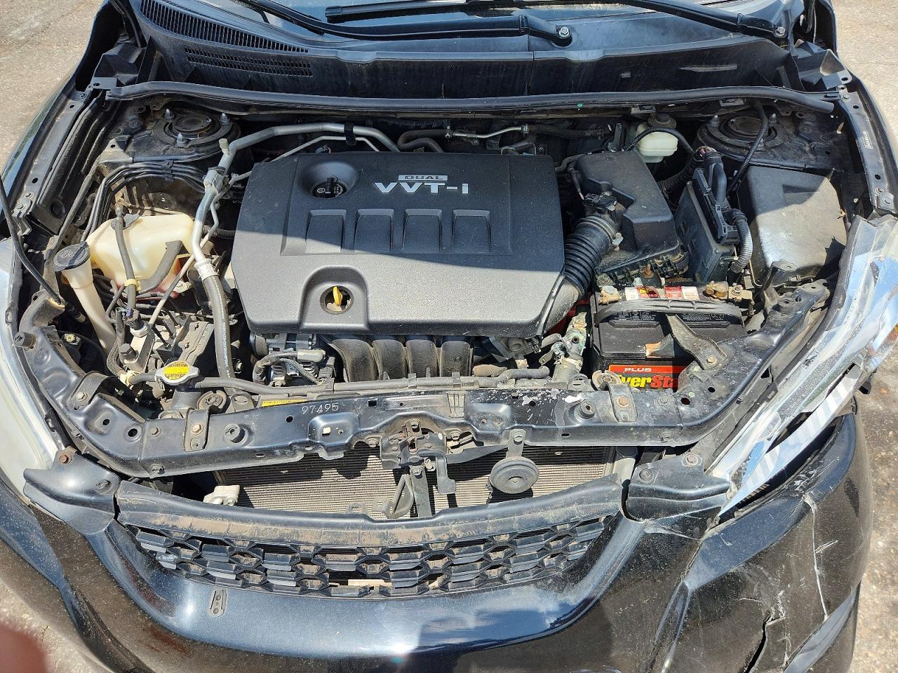 2009 Toyota Matrix Base Black vin: 2T1KU40E09C094173