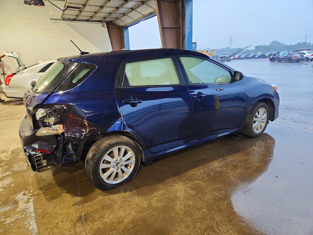2009 Toyota Matrix Base Blue vin: 2T1KU40E09C097624