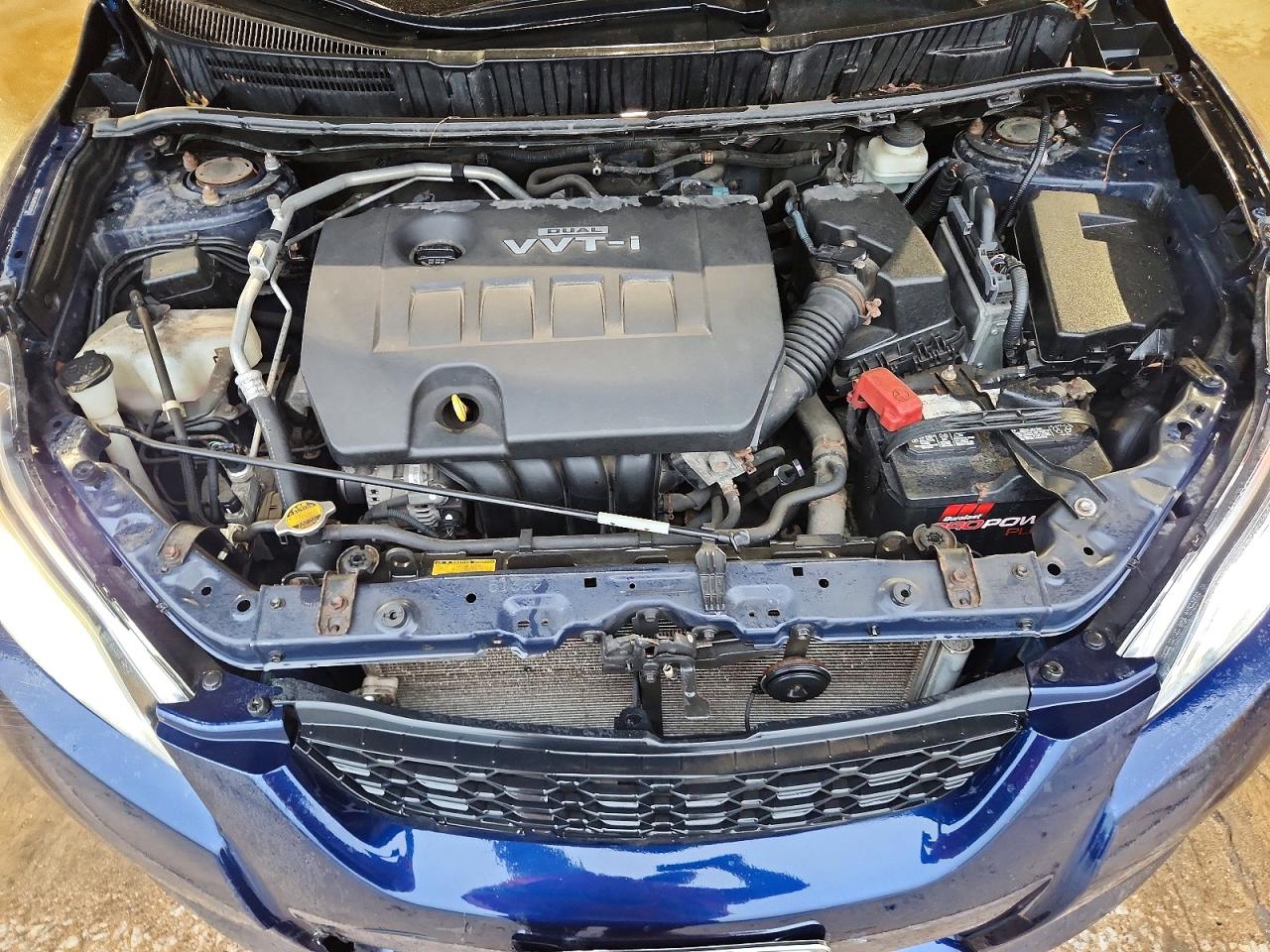 2009 Toyota Matrix Base Blue vin: 2T1KU40E09C097624