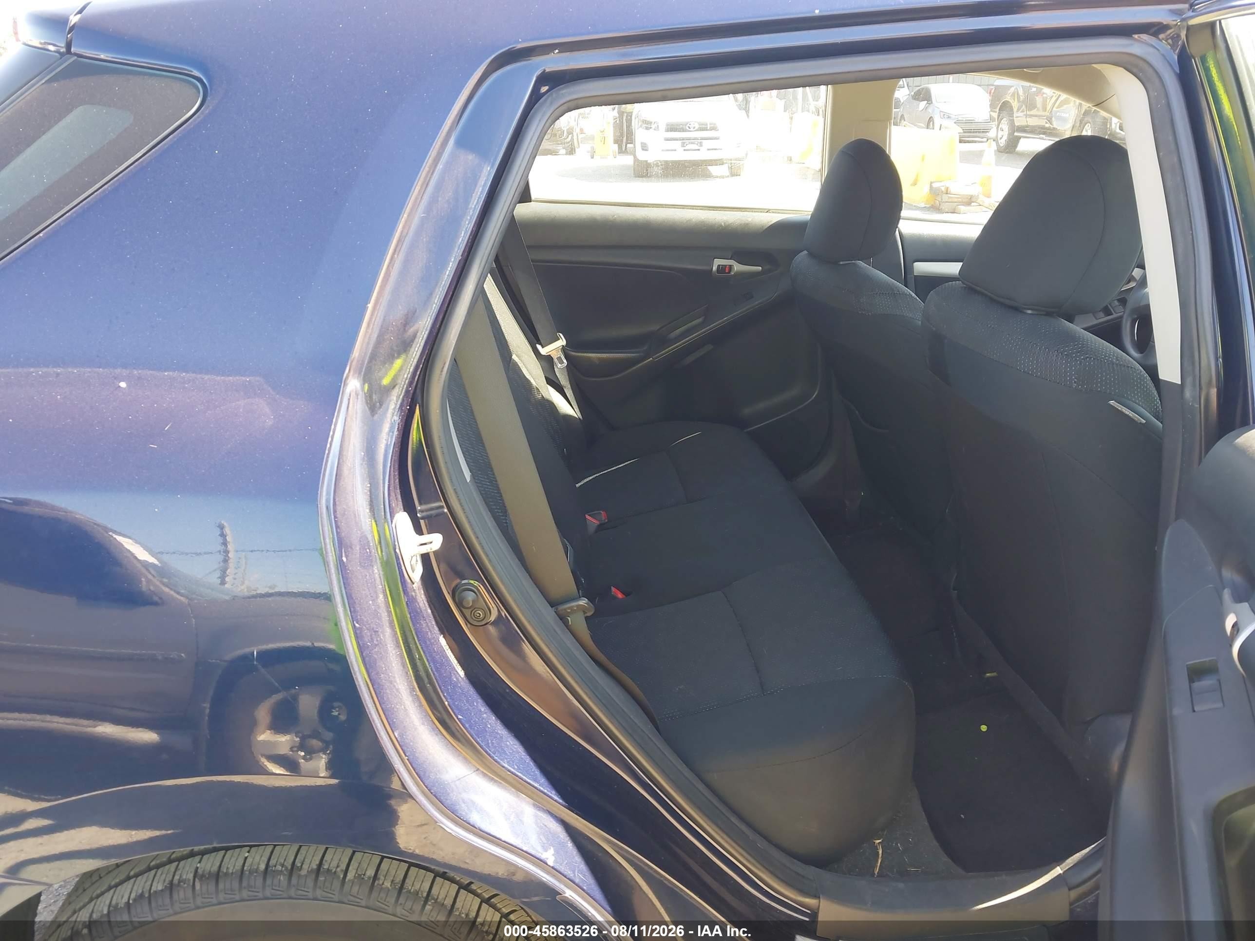 2009 Toyota Matrix   Синий vin: 2T1KU40E09C129715