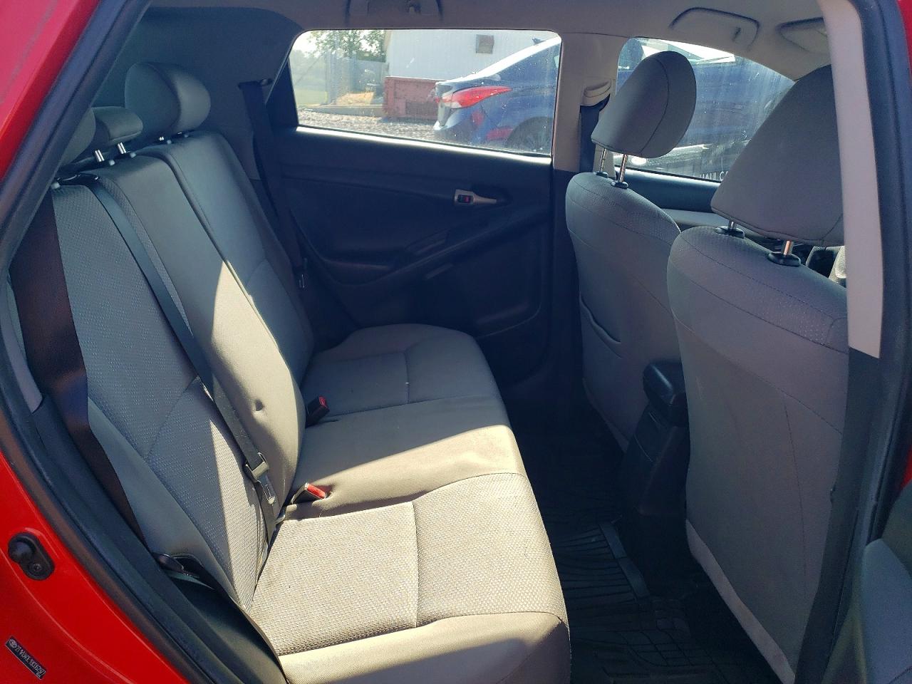 2009 Toyota Matrix Base Red vin: 2T1KU40E19C062977