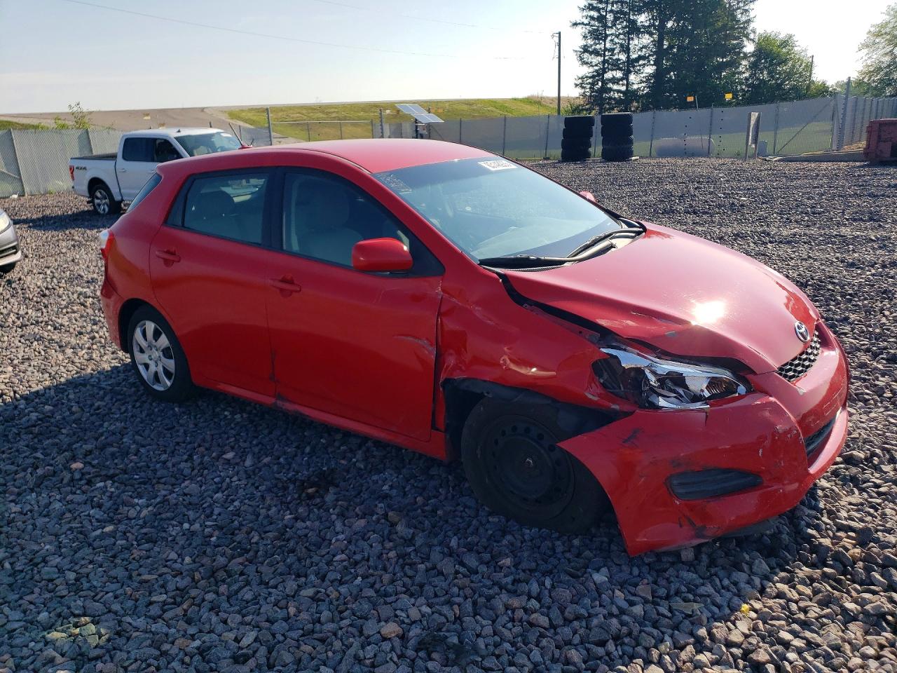 2009 Toyota Matrix Base Red vin: 2T1KU40E19C062977