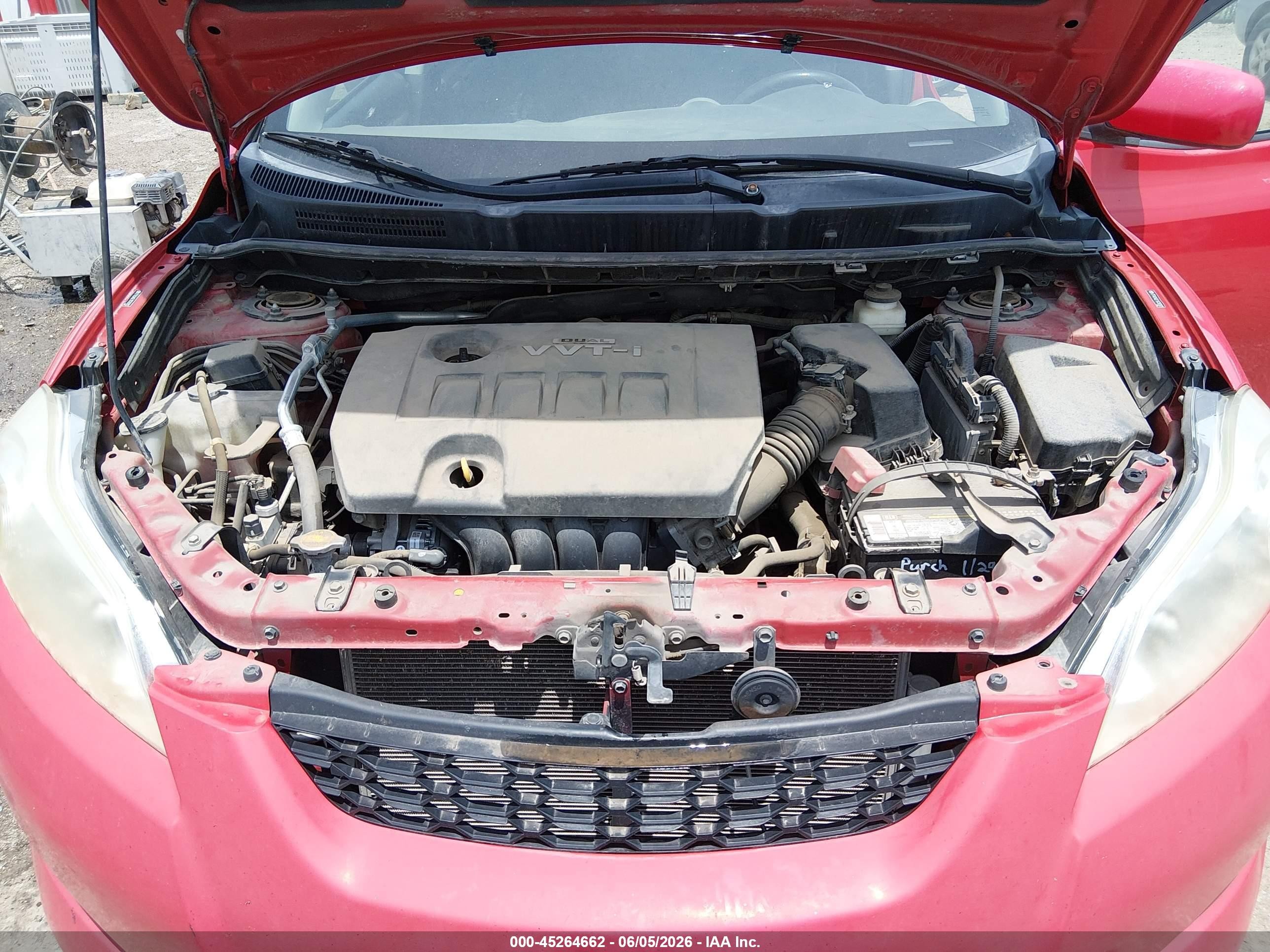 2009 Toyota Matrix   Red vin: 2T1KU40E19C092805
