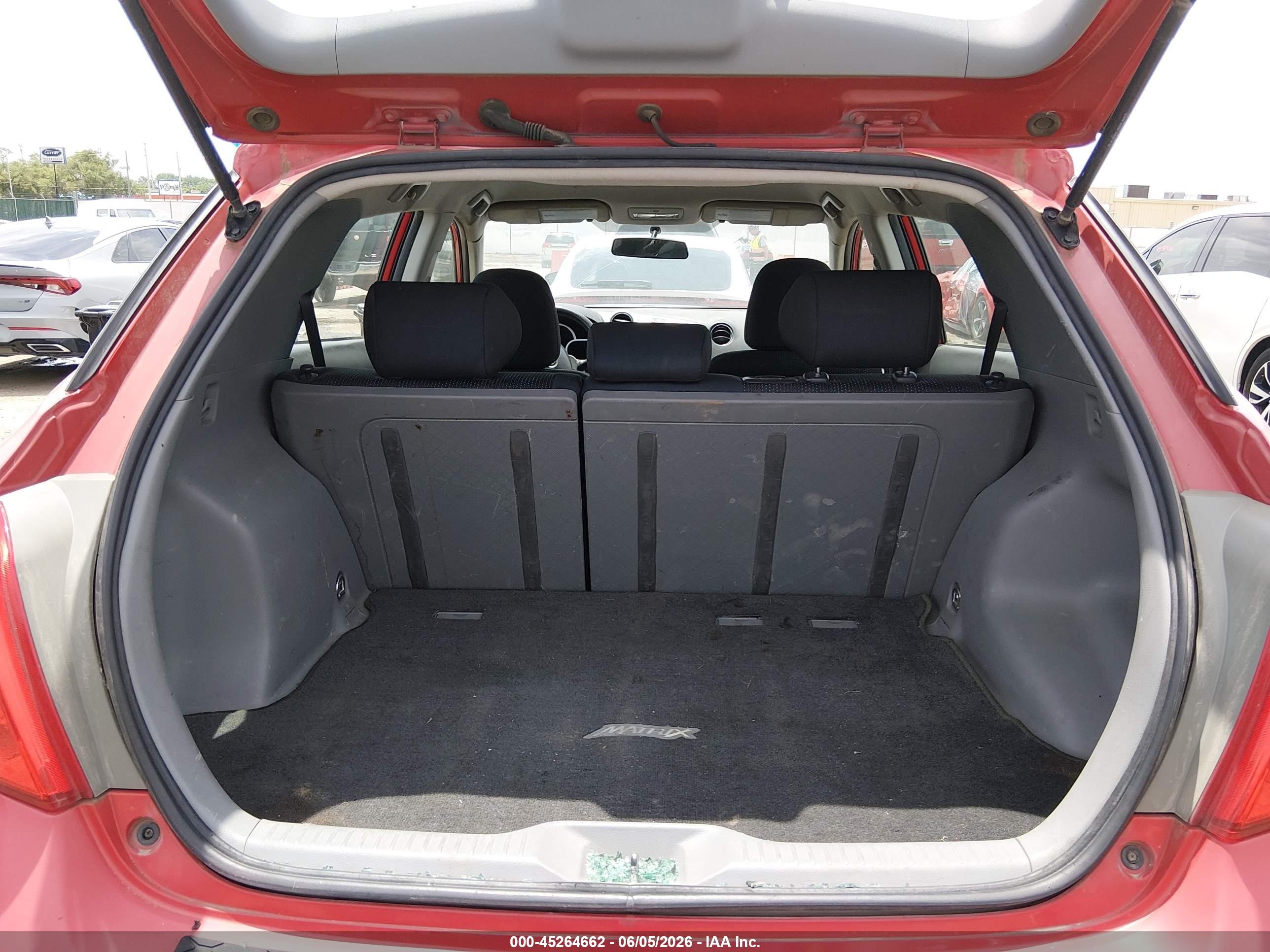 2009 Toyota Matrix   Red vin: 2T1KU40E19C092805
